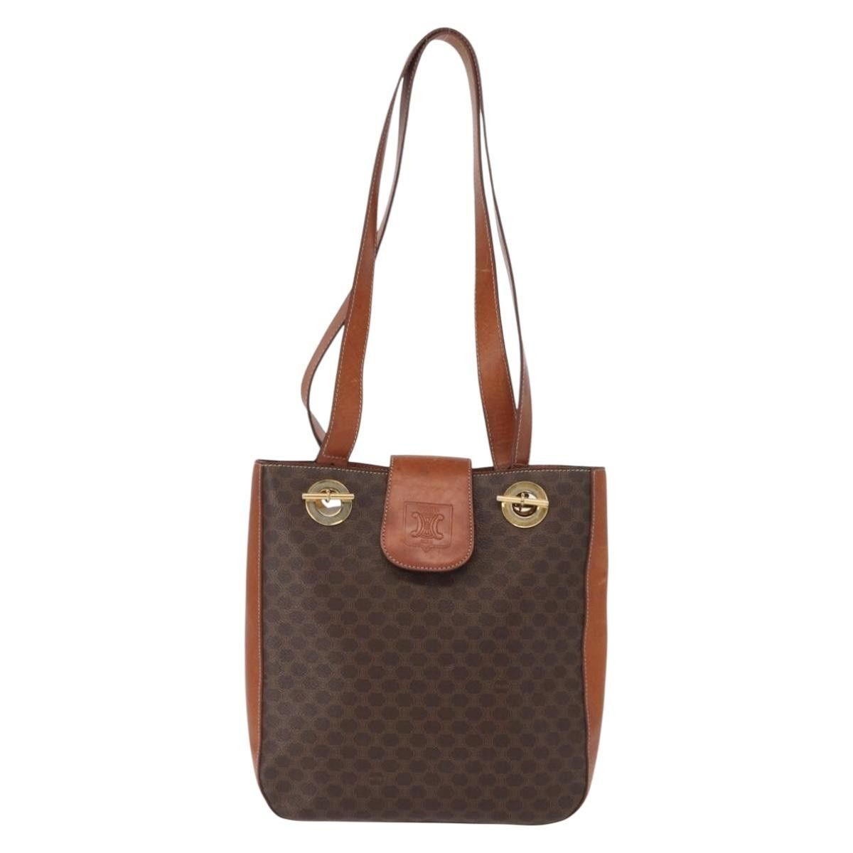 Celine Celine Vintage Macadam Canvas and Leather Size ONE SIZE - 1 Thumbnail