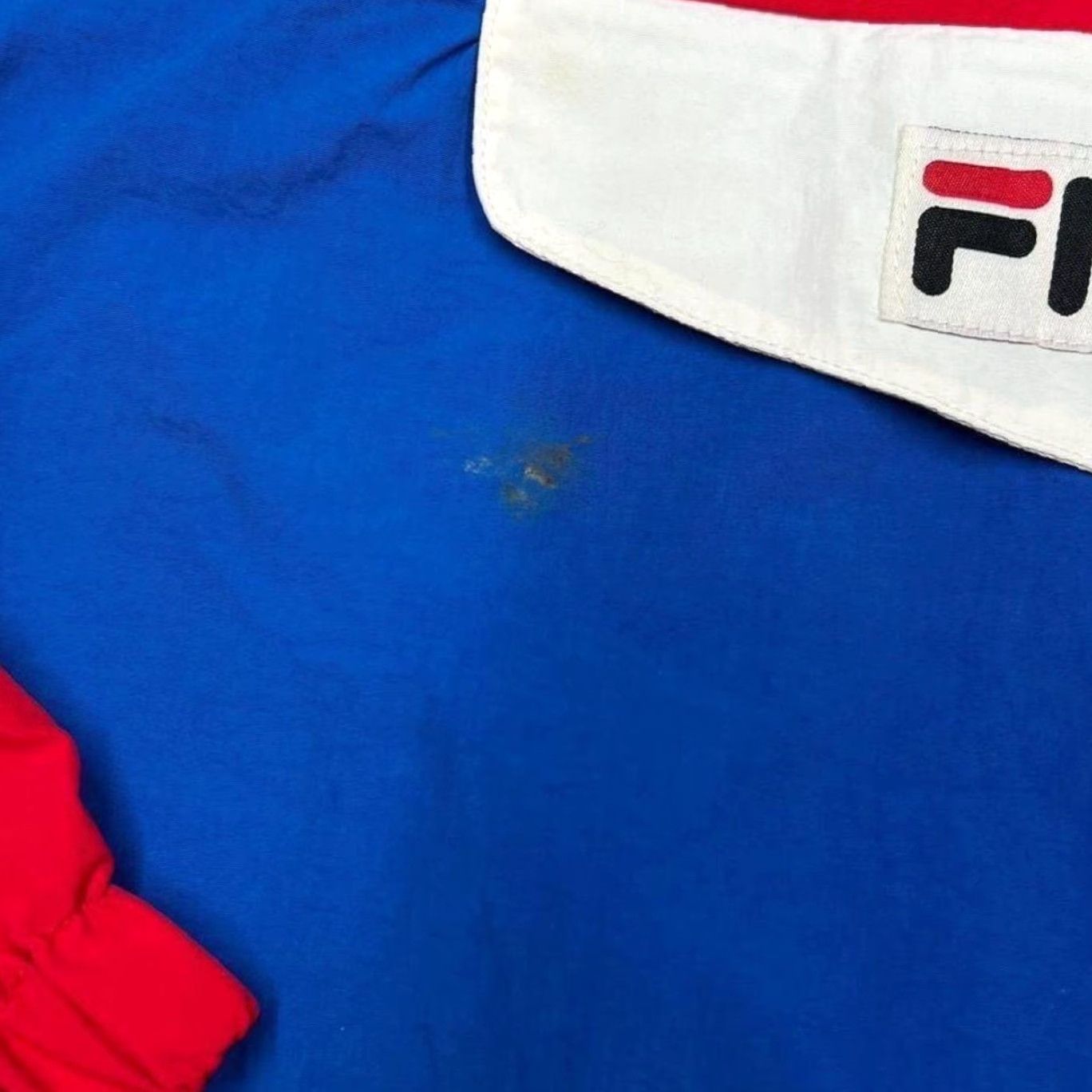 Fila FILA Colour Block Mini Logo 1/2 Zip Pullover Hooded Windbreaker Jacket XS Men Windbreaker Hooded Logo Multicoloured Jacket XS Mens Size US XS / EU 42 / 0 - 4 Thumbnail