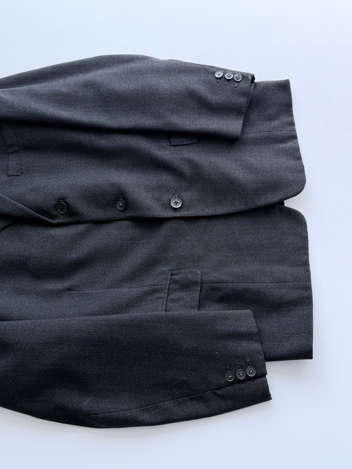 Gieves & Hawkes Vintage 1966 Dated Gieves & Hawkes British Wool 3 Piece Suit Size 40R - 5 Thumbnail