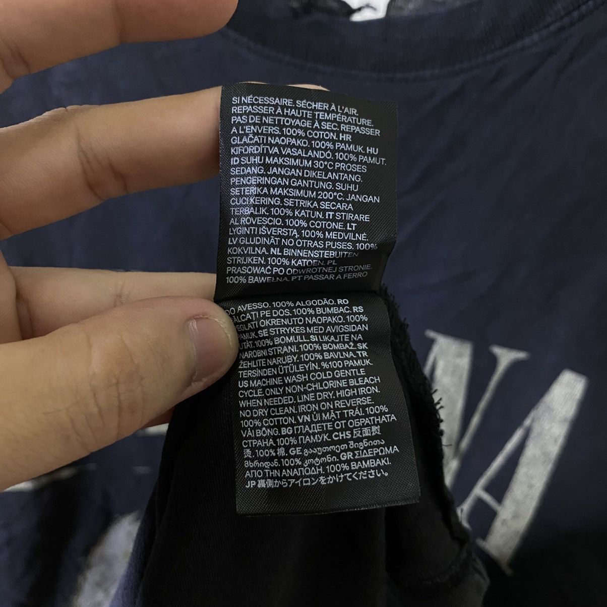 Nirvana Nirvana Kurt Cobain x H&M Collaboration Band T Shirt Size US M / EU 48-50 / 2 - 5 Thumbnail