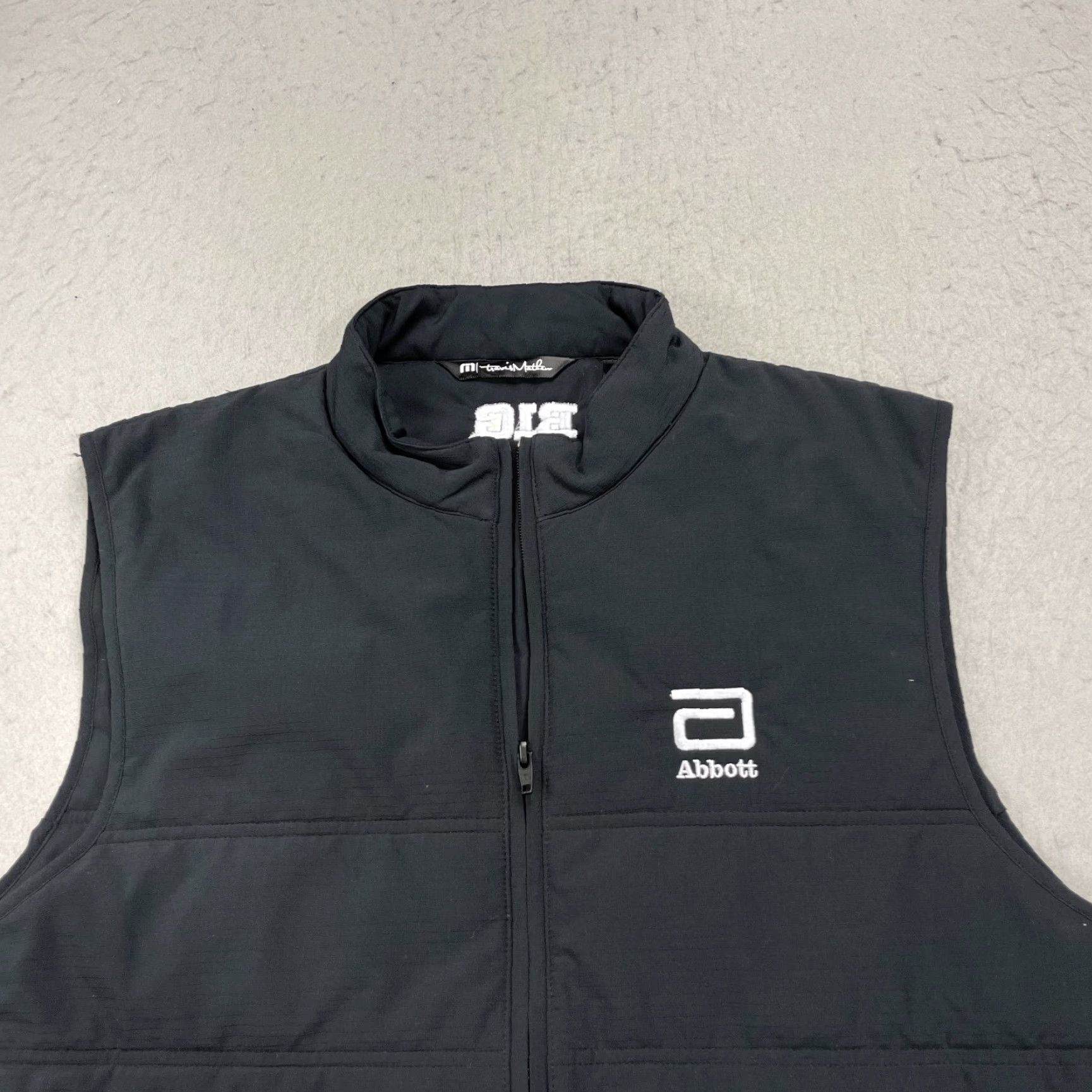 TravisMathew Travis Mathew Cold Bay Vest Mens L Black Quilted Full Zip Golf Size US L / EU 52-54 / 3 - 2 Thumbnail
