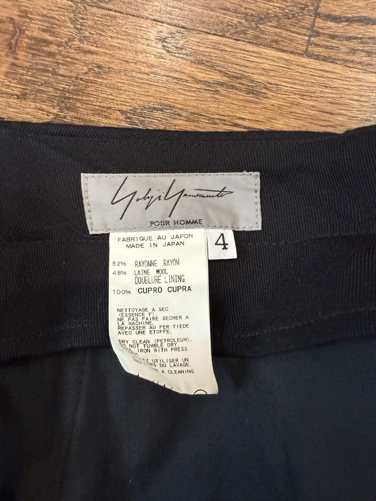 Yohji Yamamoto Yohji Yamamoto Pour Homme AW10 Long Military Wrap Pants Size US 35 - 11 Thumbnail