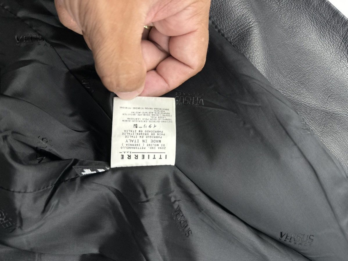 Versus Versace Versus versace leather jacket Size US S / EU 44-46 / 1 - 7 Thumbnail
