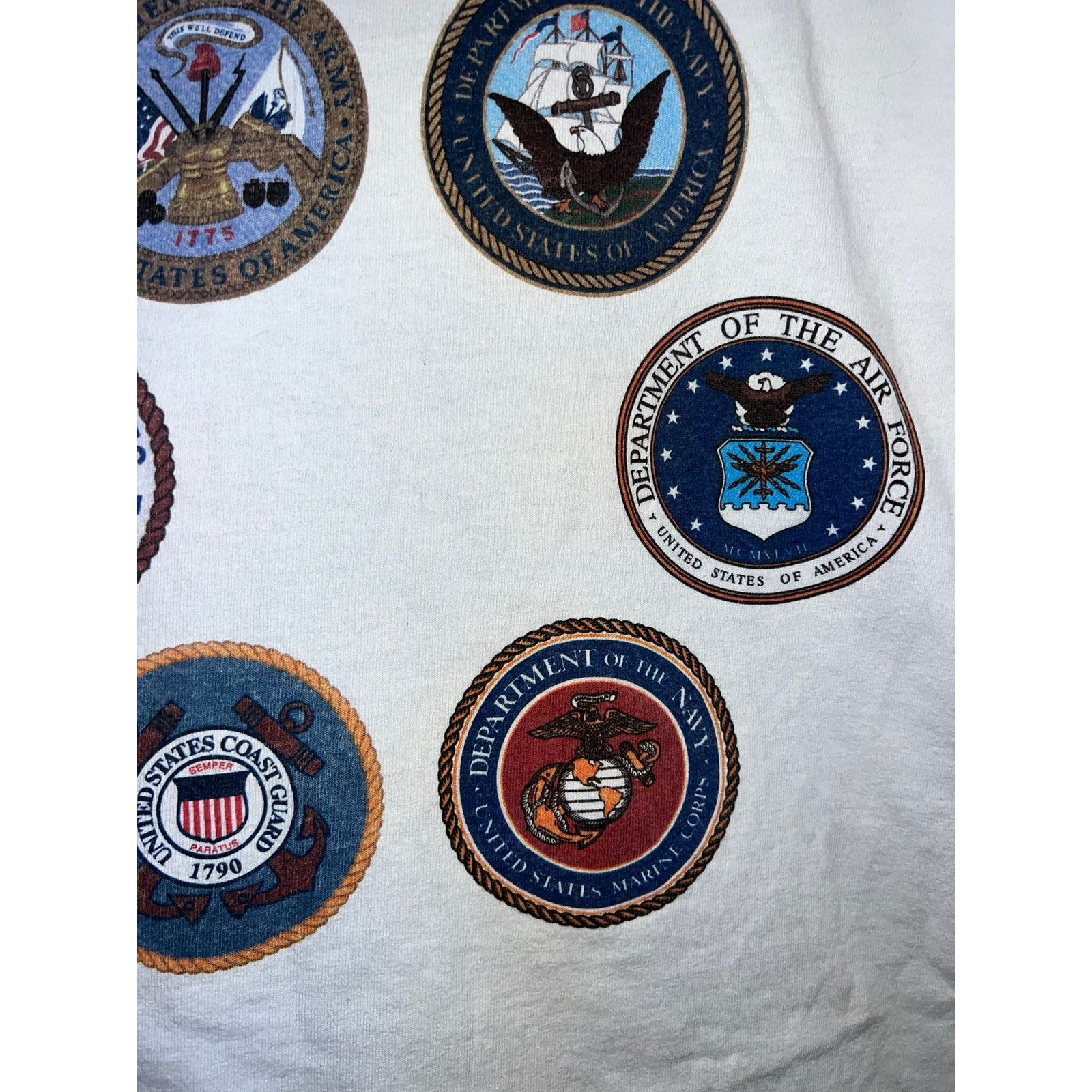 Gildan Y2K Tribute Garden Colorado Army Air Force Soldier Shirt L Size US L / EU 52-54 / 3 - 8 Thumbnail