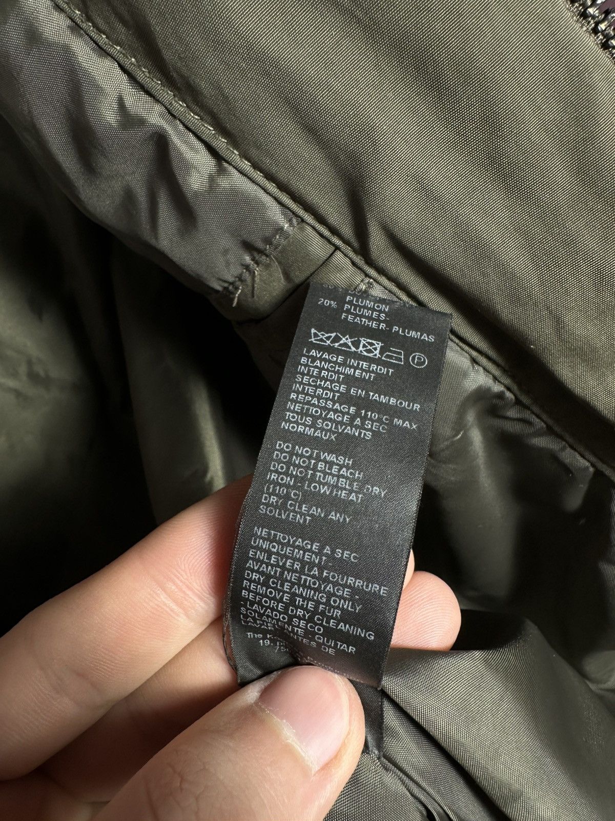 The Kooples The Kooples Down Jacket Puffer Parka Shearling Fur Khaki Size S / US 4 / IT 40 - 13 Thumbnail