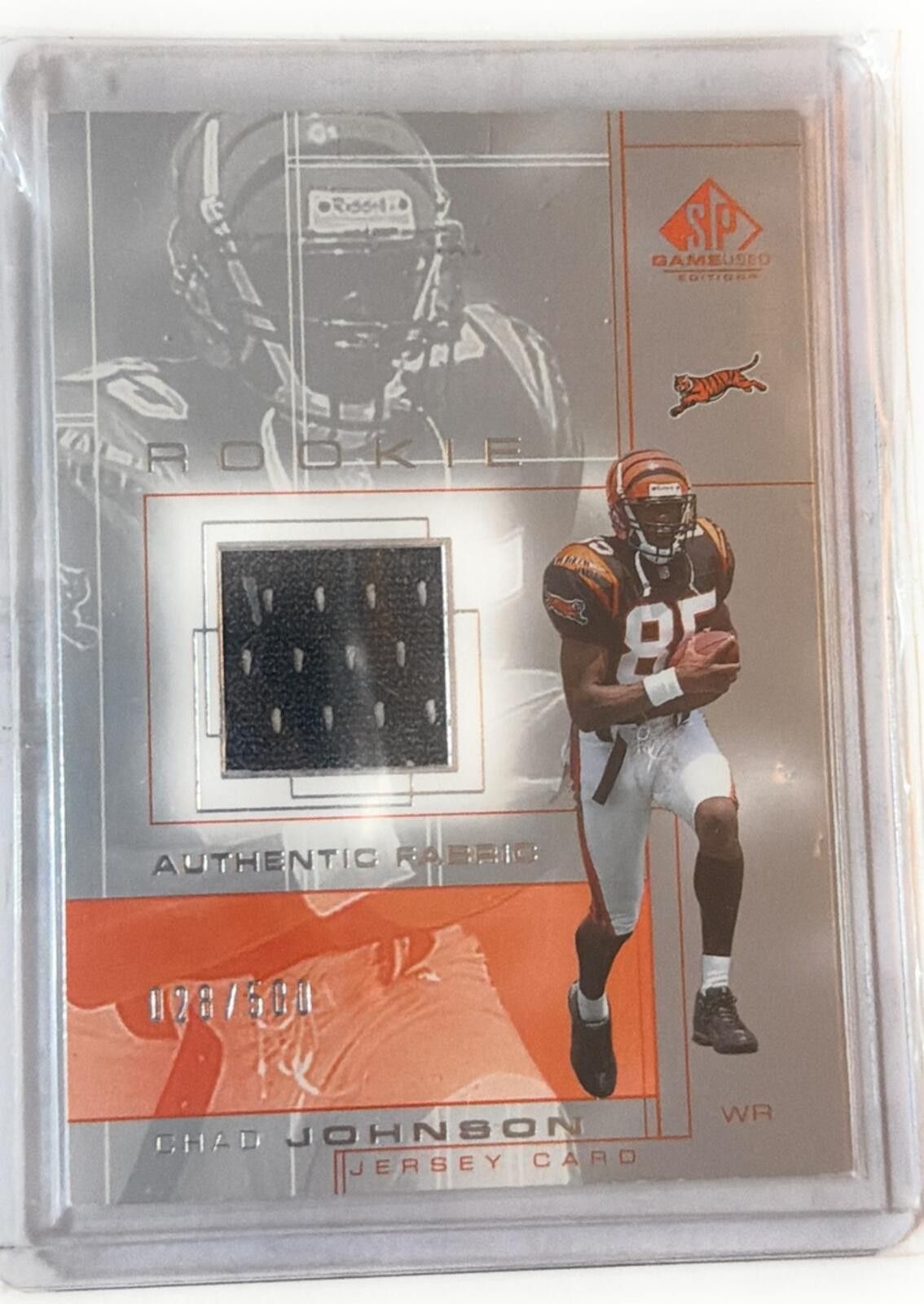 Other 2001 Upper Deck SP Game Used Chad Johnson Rookie Jersey #108 Size ONE SIZE - 1 Thumbnail