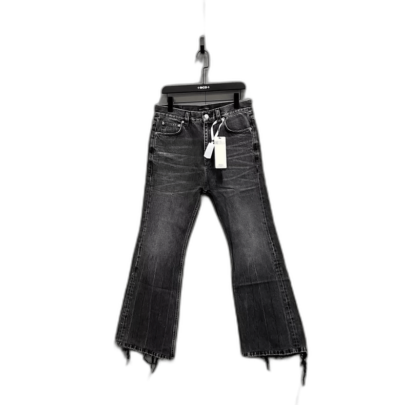 Balenciaga Balenciaga Washed Denim Flared Pants XS Size Size US 26 / EU 42 - 1 Thumbnail
