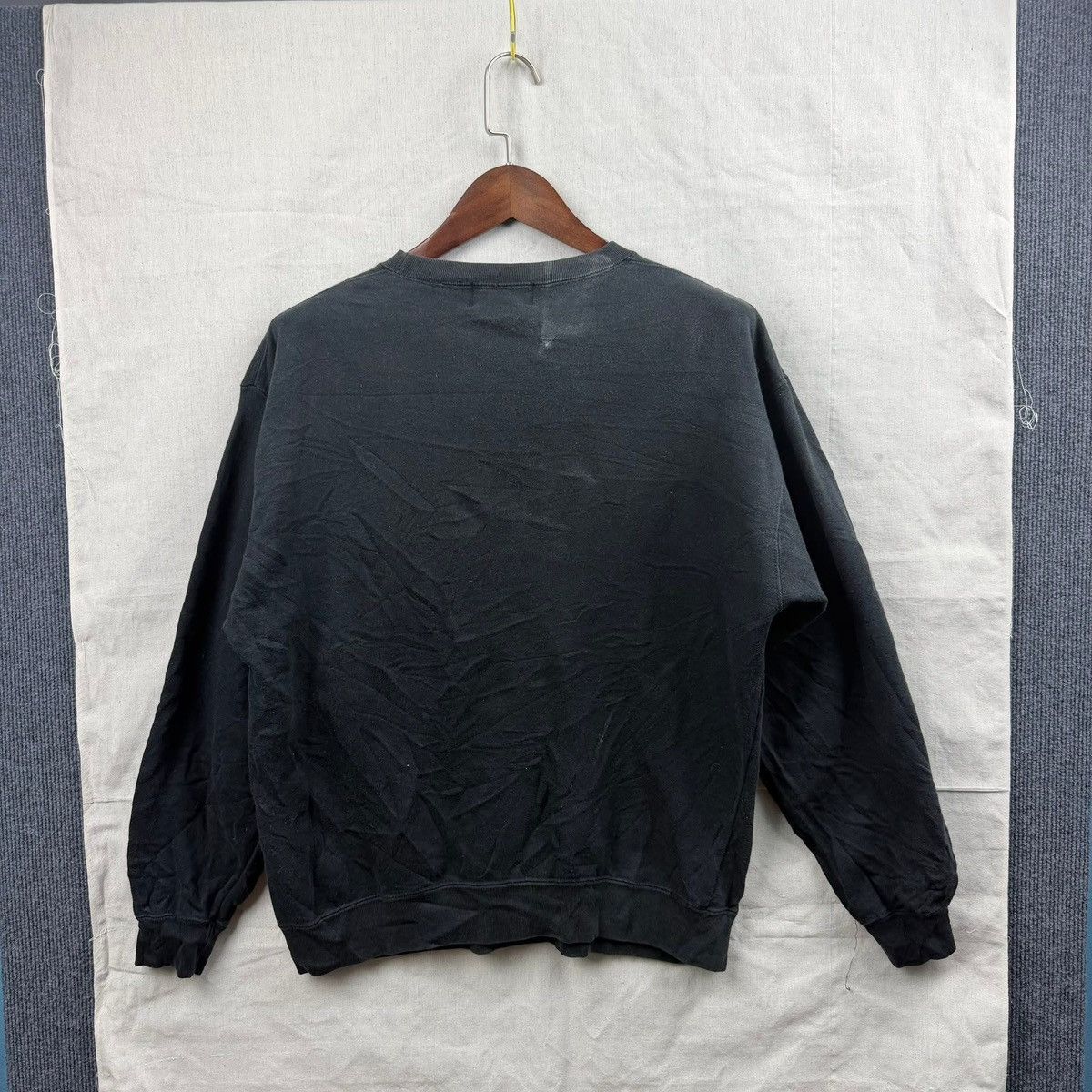 Dolce & Gabbana Vintage Dolce &Gabbana Black Sweter Big Logo Size US L / EU 52-54 / 3 - 5 Thumbnail