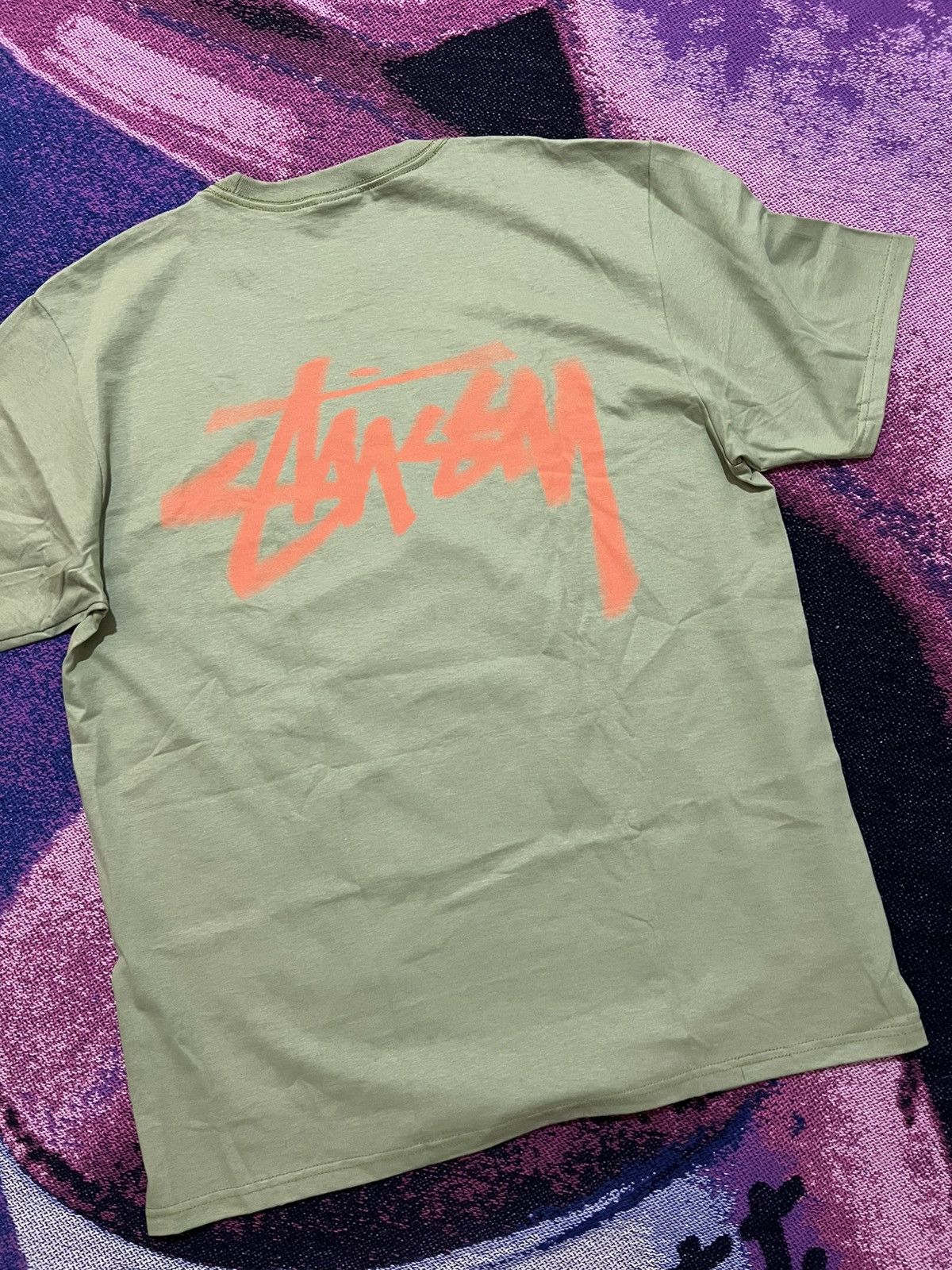 Stussy Stussy dizzy stock tee Size US L / EU 52-54 / 3 - 2 Thumbnail