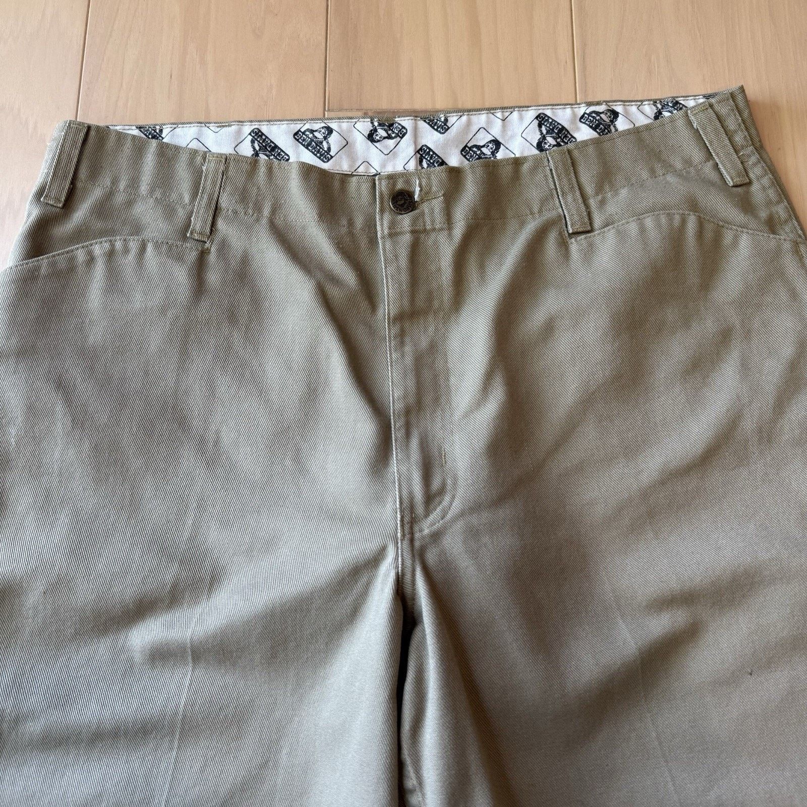 Ben Davis × Vintage Vintage Ben Davis Shorts 38 Khaki 90 Chino Workwear Size US 38 / EU 54 - 4 Thumbnail