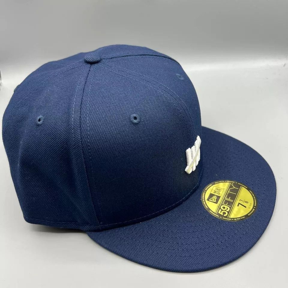 New Era Undefeated Hat Men 7 7/8 Blue 59Fifty New Era Fitted Cap New Size ONE SIZE - 3 Thumbnail