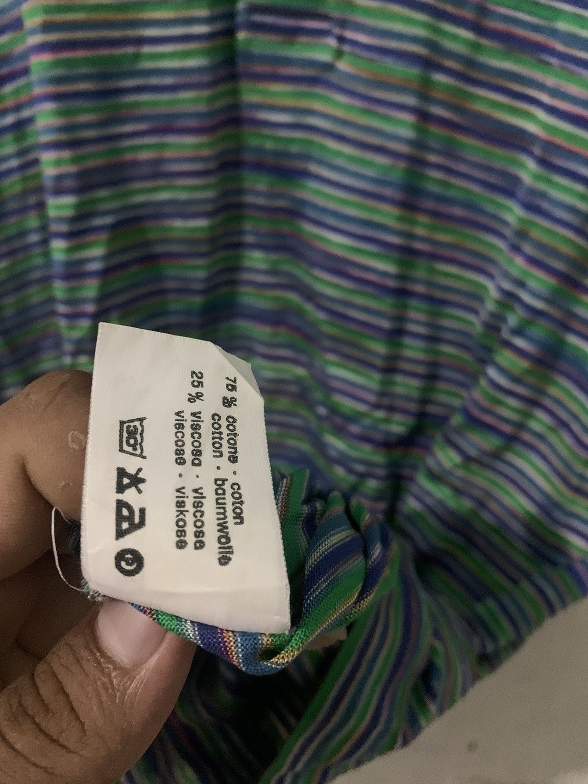 Missoni Tshirt missoni vintage Size US S / EU 44-46 / 1 - 8 Thumbnail
