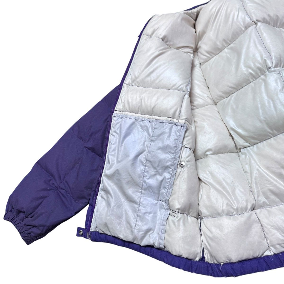 Moncler Vintage Moncler Asics Puffer Jacket Purple Size US M / EU 48-50 / 2 - 20 Thumbnail
