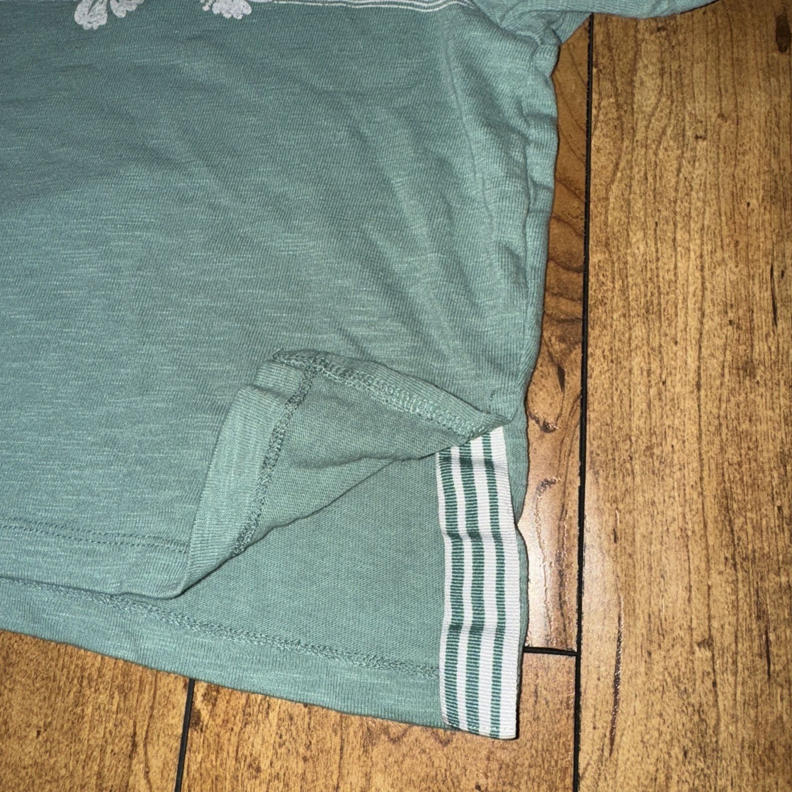 Vintage Roxy Crop Top T-Shirt Blue Medium Boxy Fit 18x17 Size M / US 6-8 / IT 42-44 - 3 Thumbnail