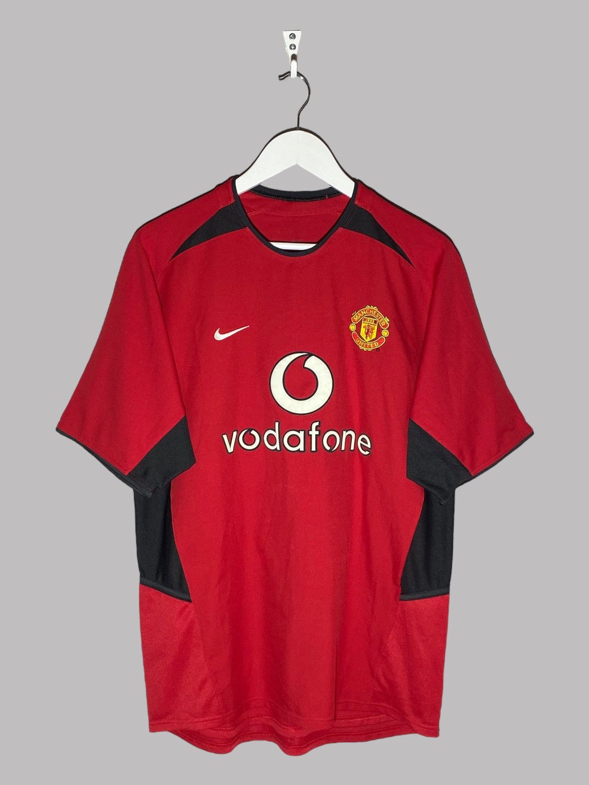 Nike Vintage Nike Manchester United 2004 Vodafone Soccer Jersey Size US M / EU 48-50 / 2 - 1 Thumbnail