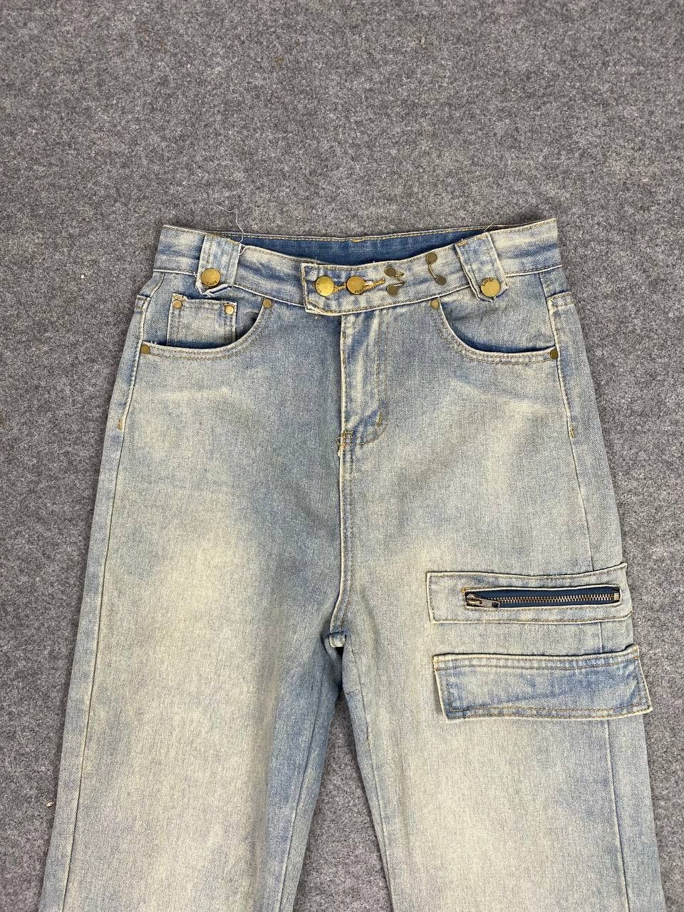 Japanese Brand vintage japanese brand bootcut flare denim nice design Size US 29 - 7 Thumbnail