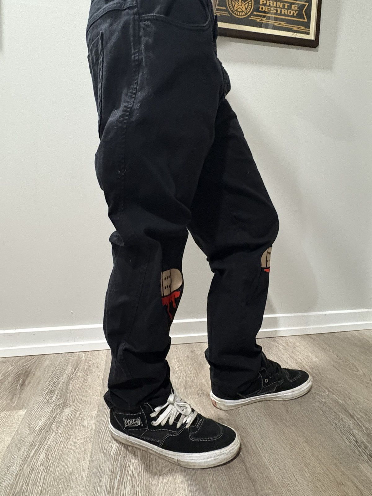 Japanese Brand × Vintage Vintage 2000’s SalemSeven skate pants Size US 32 / EU 48 - 2 Thumbnail