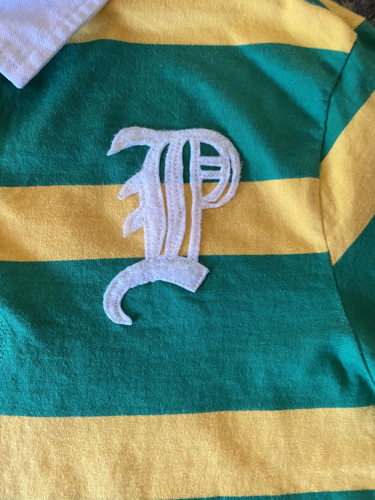 Polo Ralph Lauren 🔥RARE🔥🔥Polo Ralph Lauren Striped Polo Tee Size US S / EU 44-46 / 1 - 3 Thumbnail