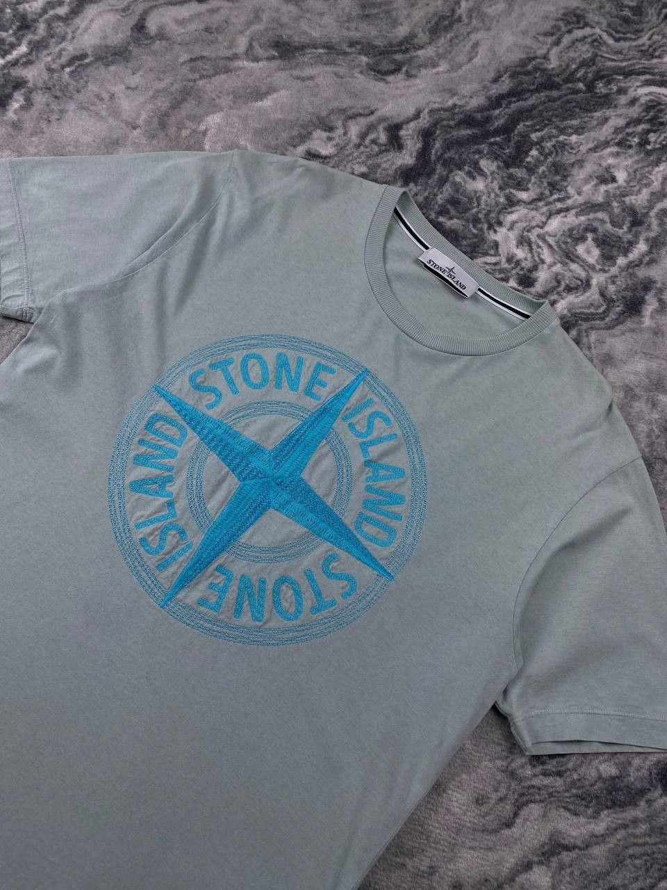 Stone Island Stone Island With Embroidered Logo Stitch Three T Shirt Men Size US M / EU 48-50 / 2 - 6 Thumbnail