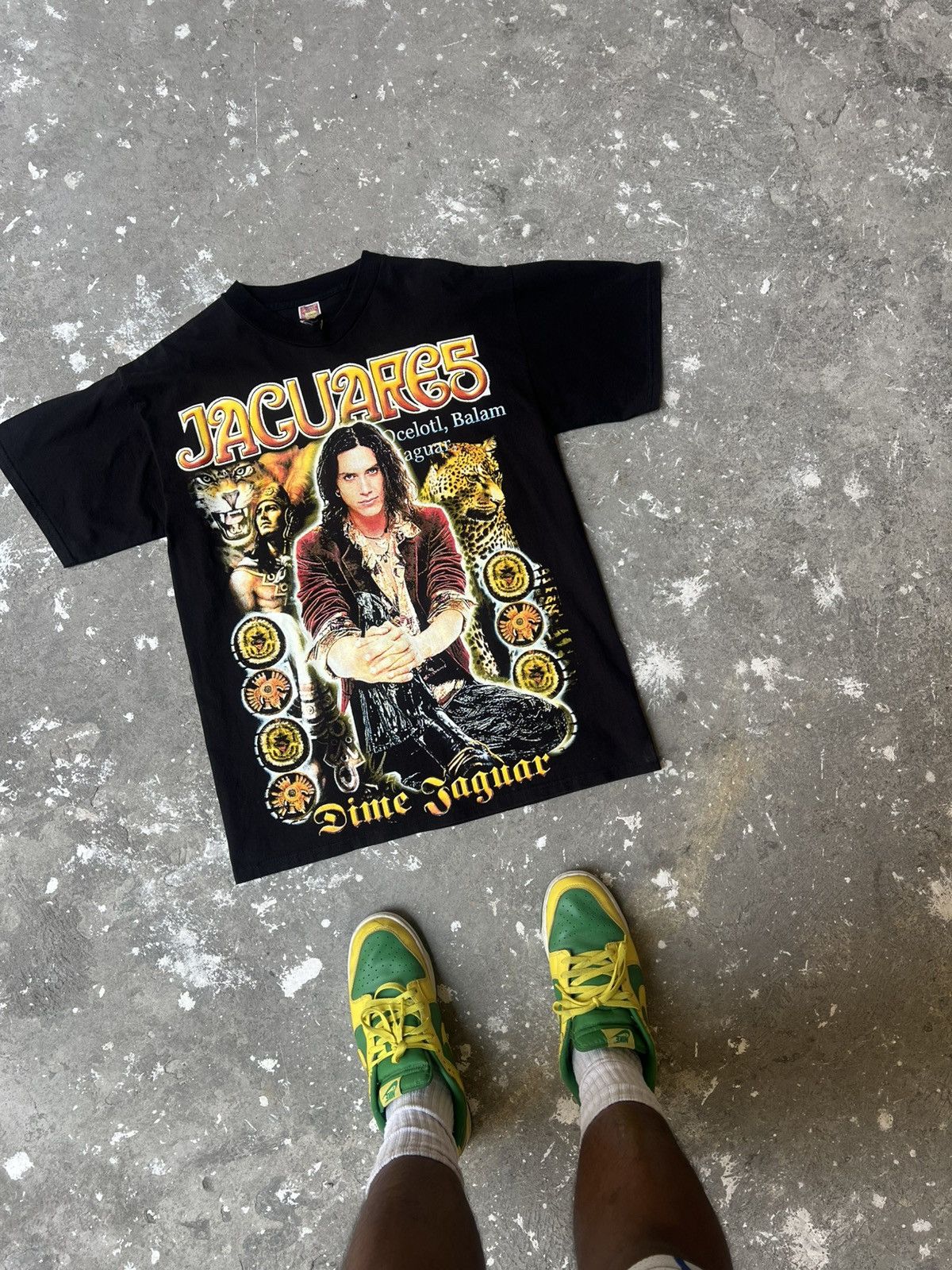 Vintage 90s Jaguares Big Print Size US XL / EU 56 / 4 - 3 Thumbnail