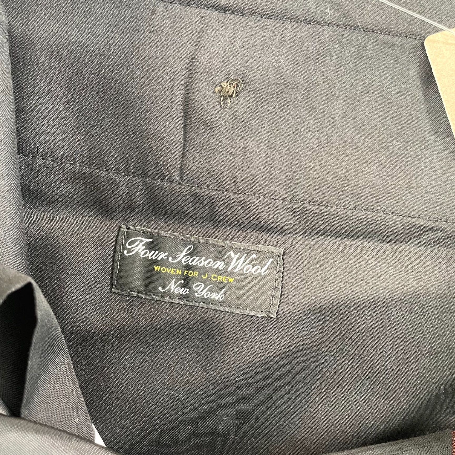 J.Crew J.CREW Bowery Ludlow Dress Pants Men 36x32 Mahogany Wool Slim Stretch NWT 25 Size US 36 / EU 52 - 3 Thumbnail