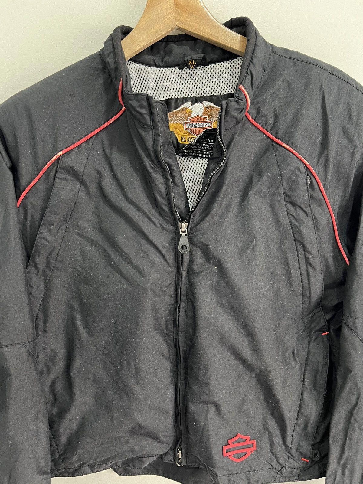 Vintage Vintage Womens Harley Davidson Jacket biker Size US XL / EU 56 / 4 - 2 Thumbnail