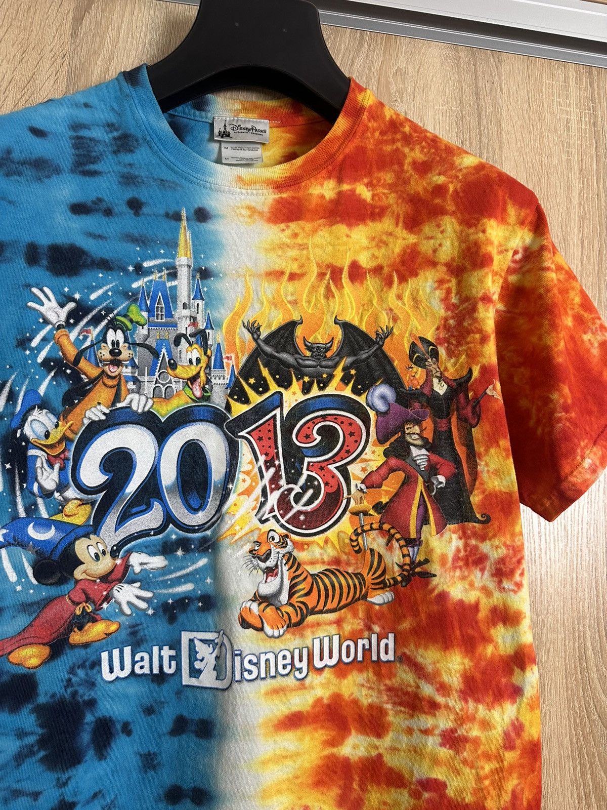 Vintage 🔥 Vintage Walt Disney World Fire and Ice T Shirt Cartoon Y2K Size US M / EU 48-50 / 2 - 2 Thumbnail