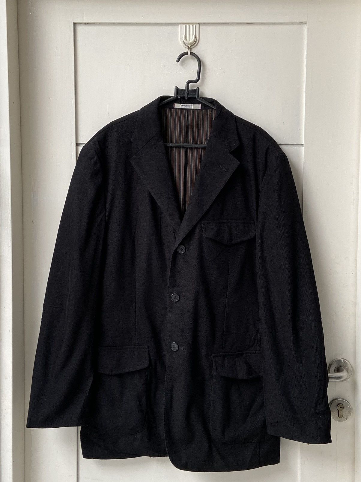Designer × Japanese Brand × Kansai Yamamoto KANSAI YAMAMOTO HOMME Black Suit Size US L / EU 52-54 / 3 - 11 Thumbnail
