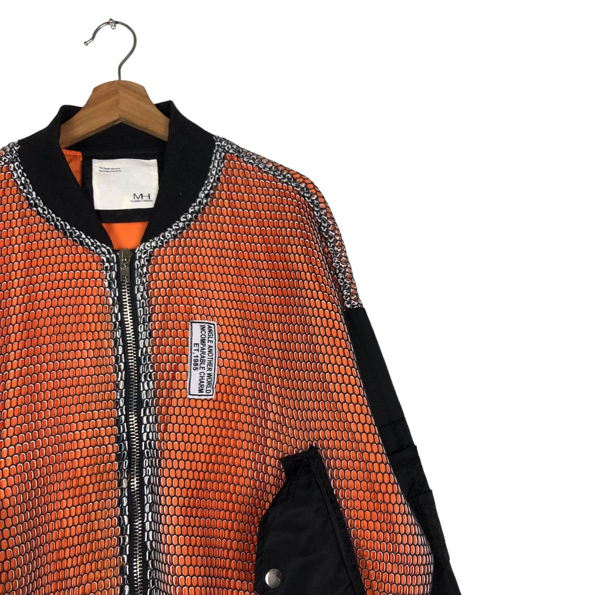 Hysteric Glamour 🔥Vintage Bomber Jacket Rare Net Punk Style MH Japan Size US L / EU 52-54 / 3 - 6 Thumbnail