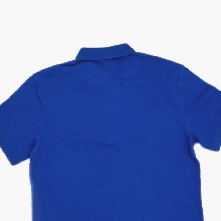 Burberry Burberry Burberry Blue Logo Embroidered Short Sleeve Polo- Size US M / EU 48-50 / 2 - 1 Thumbnail