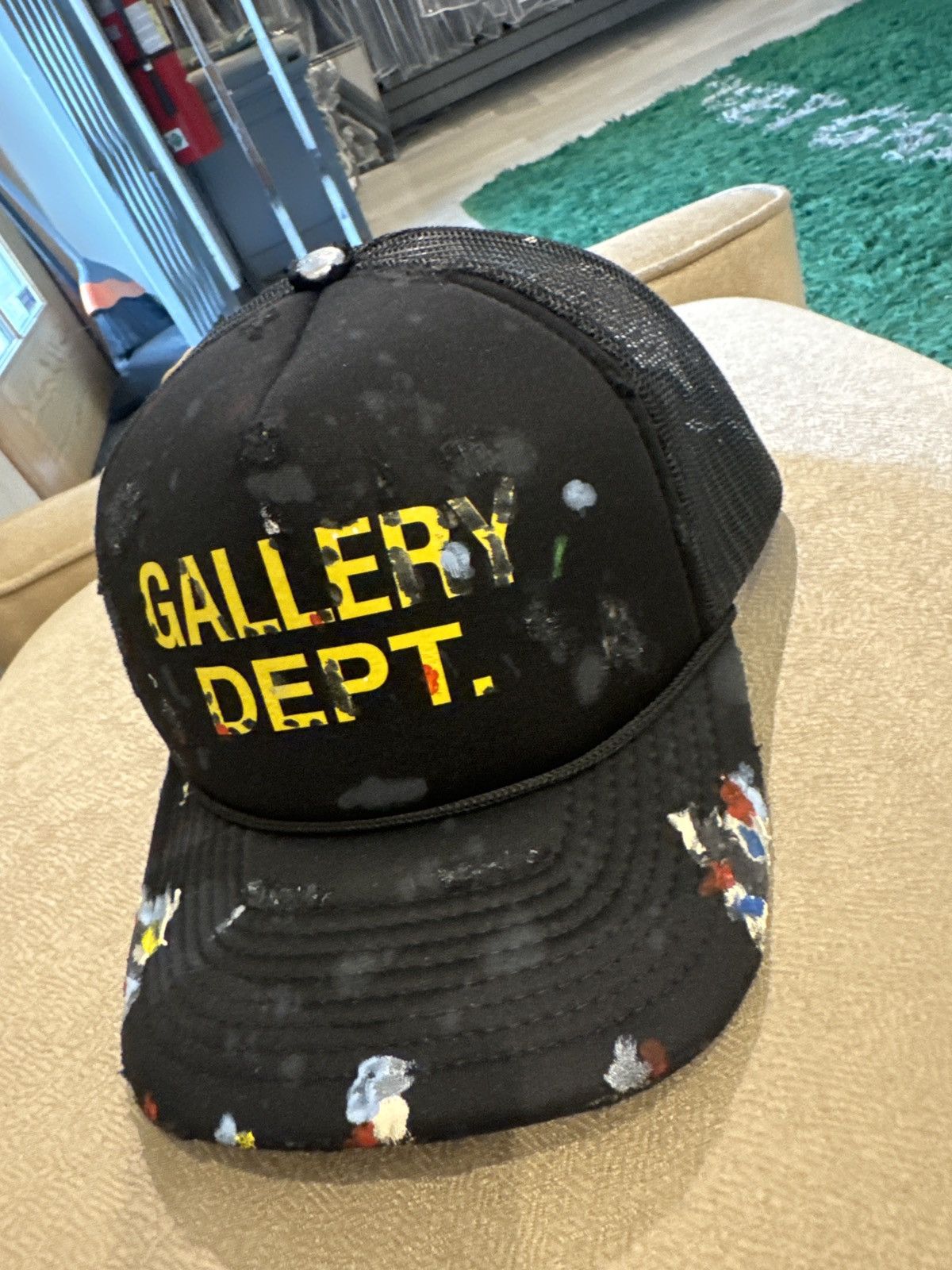 Gallery Dept. Gallery dept distressed g patch 1 of 1 trucker Size ONE SIZE - 2 Thumbnail