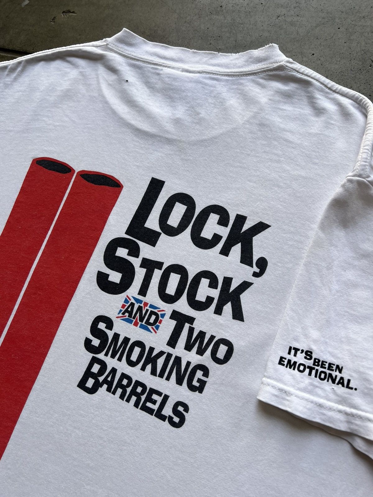 Vintage VTG 1998 Lock, Stock And Two Smoking Barrels Movie Tee Shirt Size US L / EU 52-54 / 3 - 6 Thumbnail