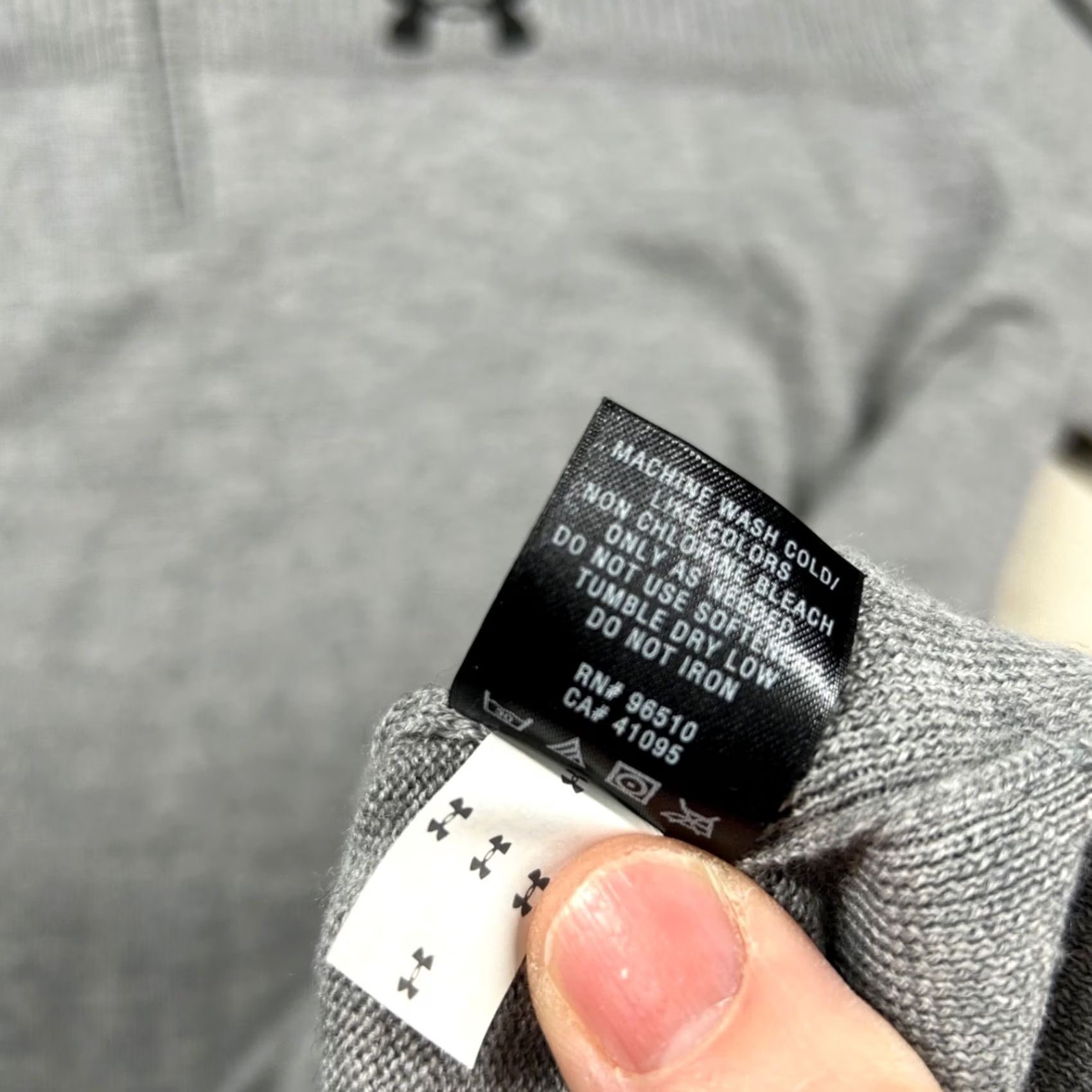 Under Armour Under Armour Sweater Mens XL Merino Wool Mock Neck 1/4 Zip Golf Heather Gray Size US XL / EU 56 / 4 - 5 Thumbnail
