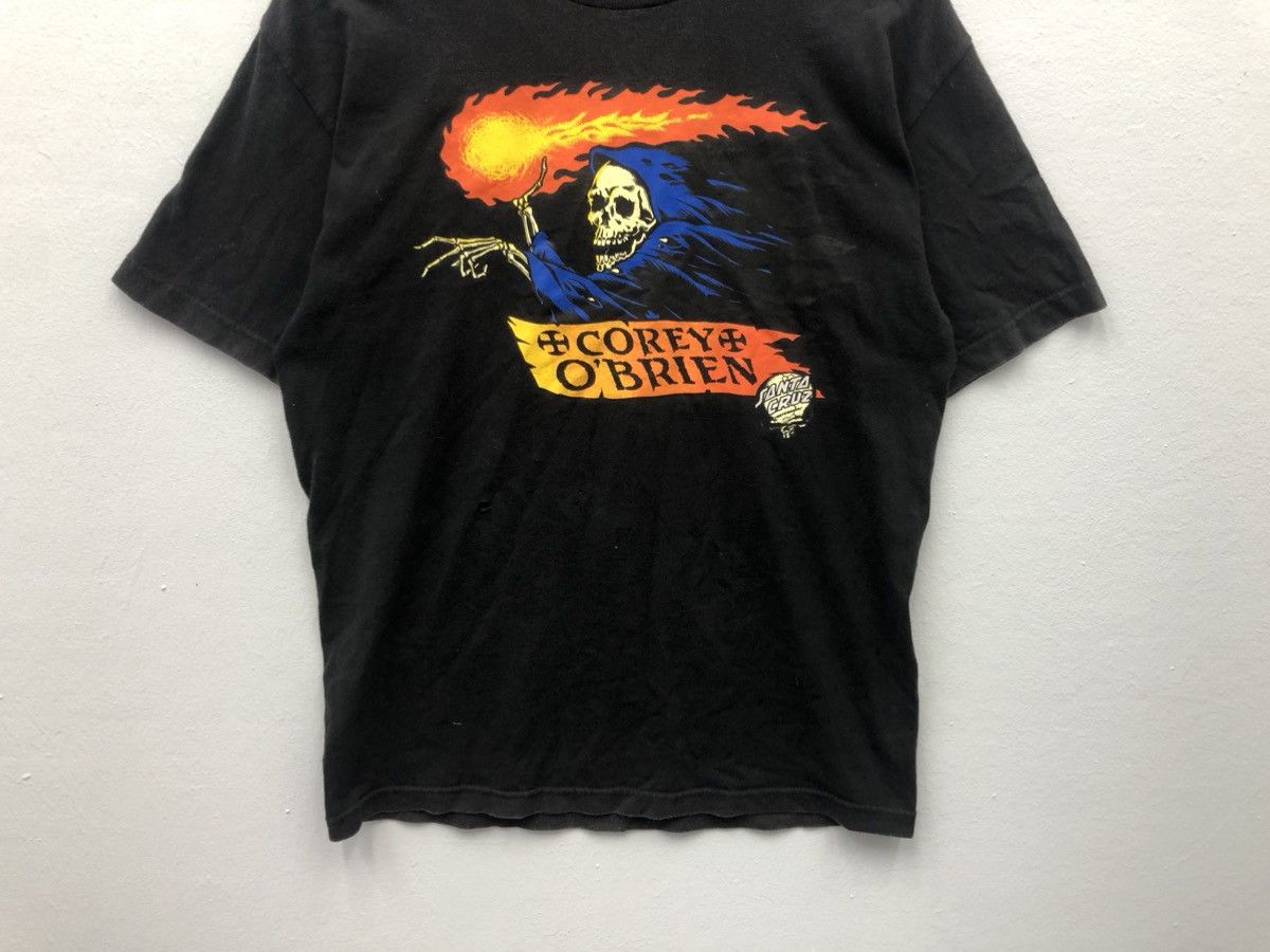 Santa Cruz Skateboards Vintage Santa Cruz Corey O’brien Skateboard Tshirt Size US M / EU 48-50 / 2 - 3 Thumbnail