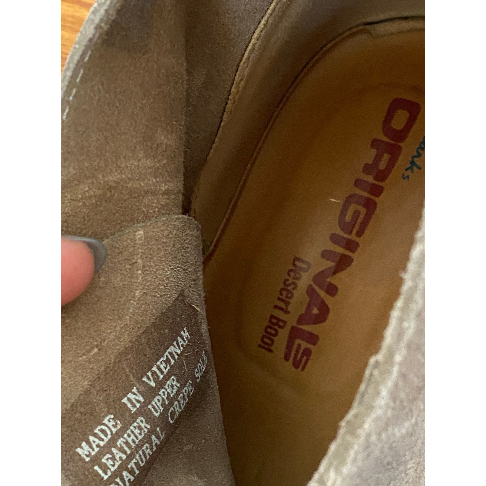 Clarks Clarks Originals Desert Boots 11.5 M Suede Crepe Sole Chukka Size US 11.5 / EU 44-45 - 7 Thumbnail