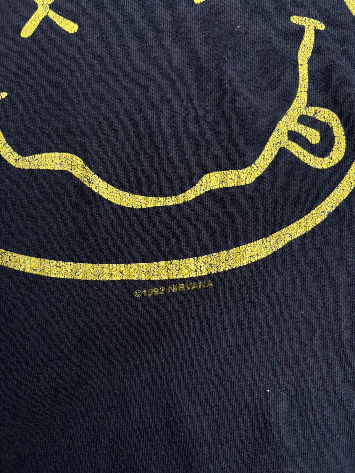 Other Nirvana Smile Logo tee Size US XL / EU 56 / 4 - 5 Thumbnail
