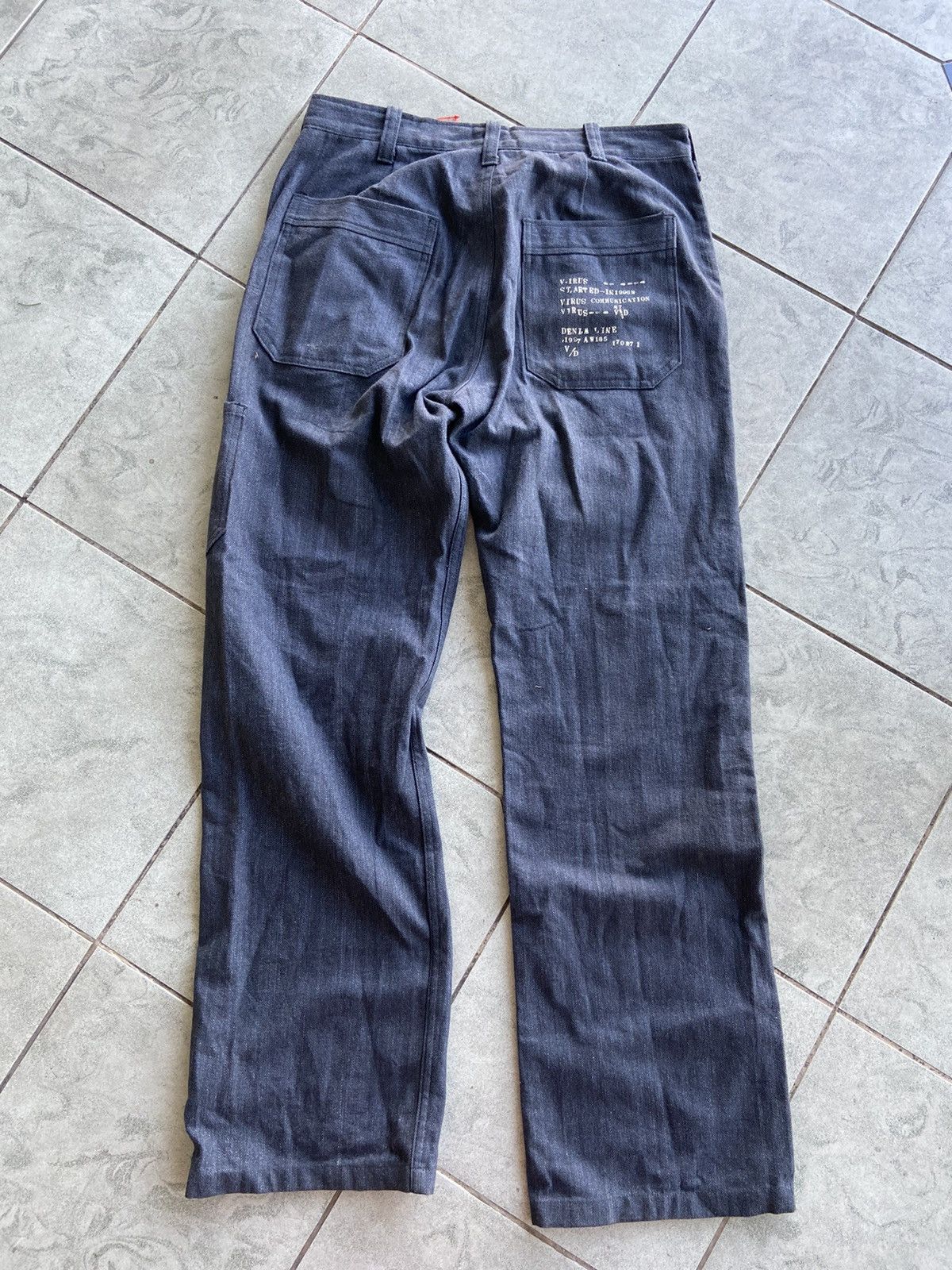 Denim & Co. × Japanese Brand Virus line denime workwear Size US 30 / EU 46 - 8 Thumbnail