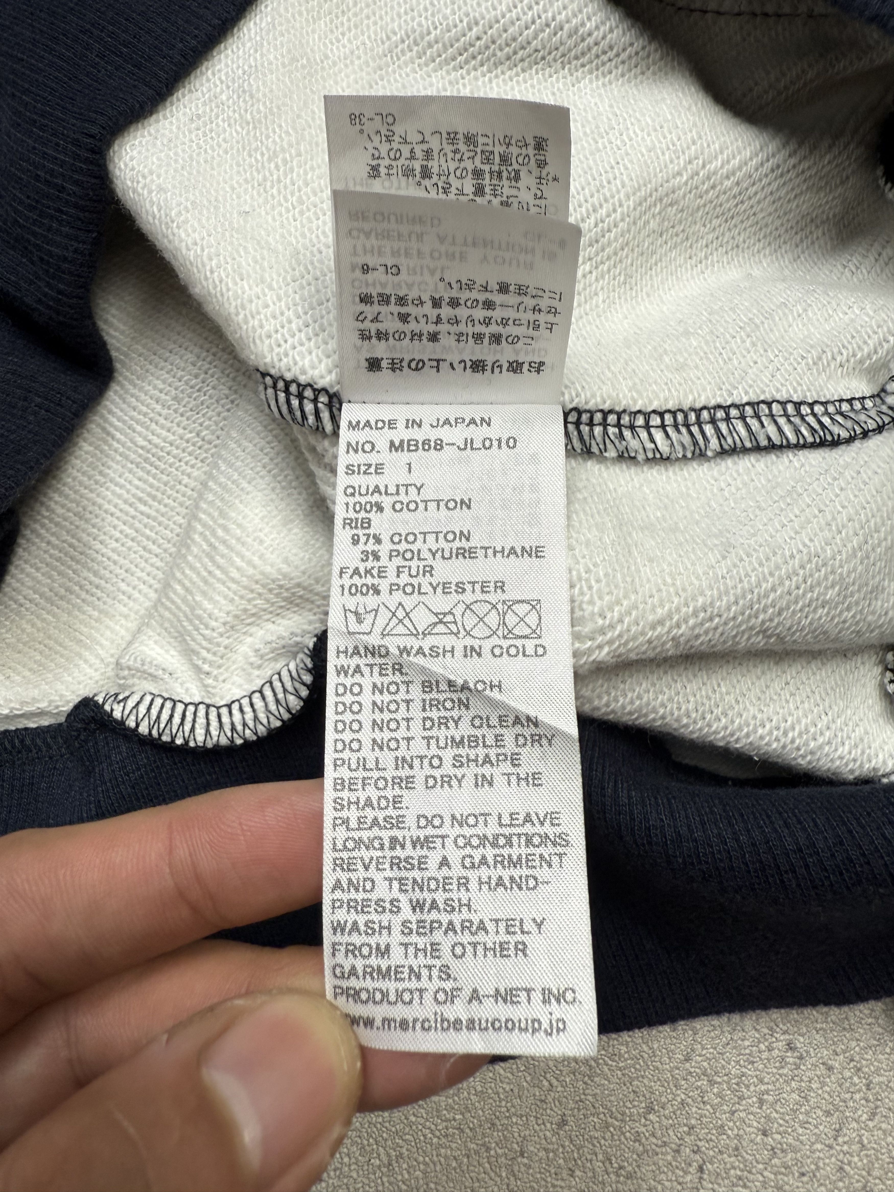 mercibeaucoup Mercibeaucoup Stripes Hoodie Size S / US 4 / IT 40 - 9 Thumbnail
