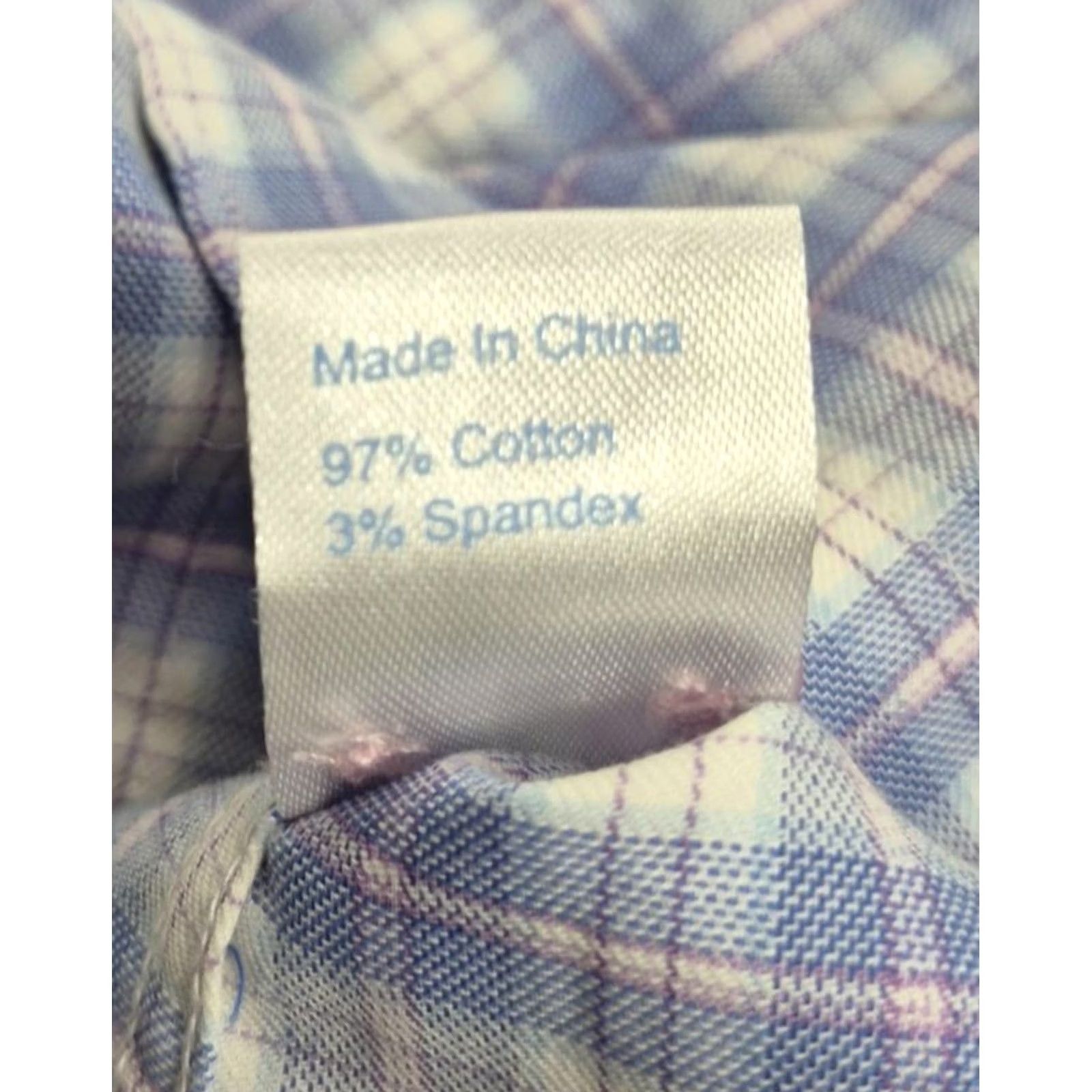 Vintage Twillory Button Up Shirt Mens 2XL Blue Check Long Sleeve Stretch Casual Preppy Size US XXL / EU 58 / 5 - 6 Thumbnail