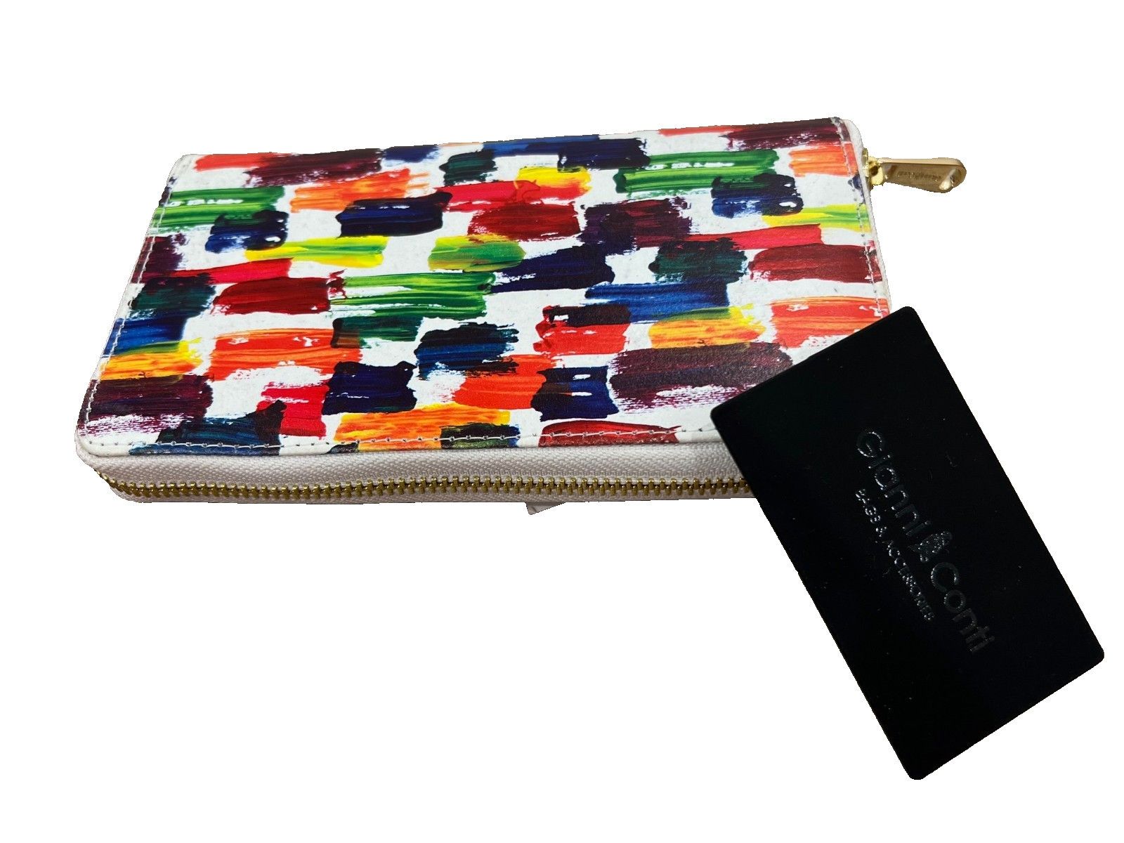 Other Gianni Conti Multicolor Zip Leather Wallet Size ONE SIZE - 2 Thumbnail