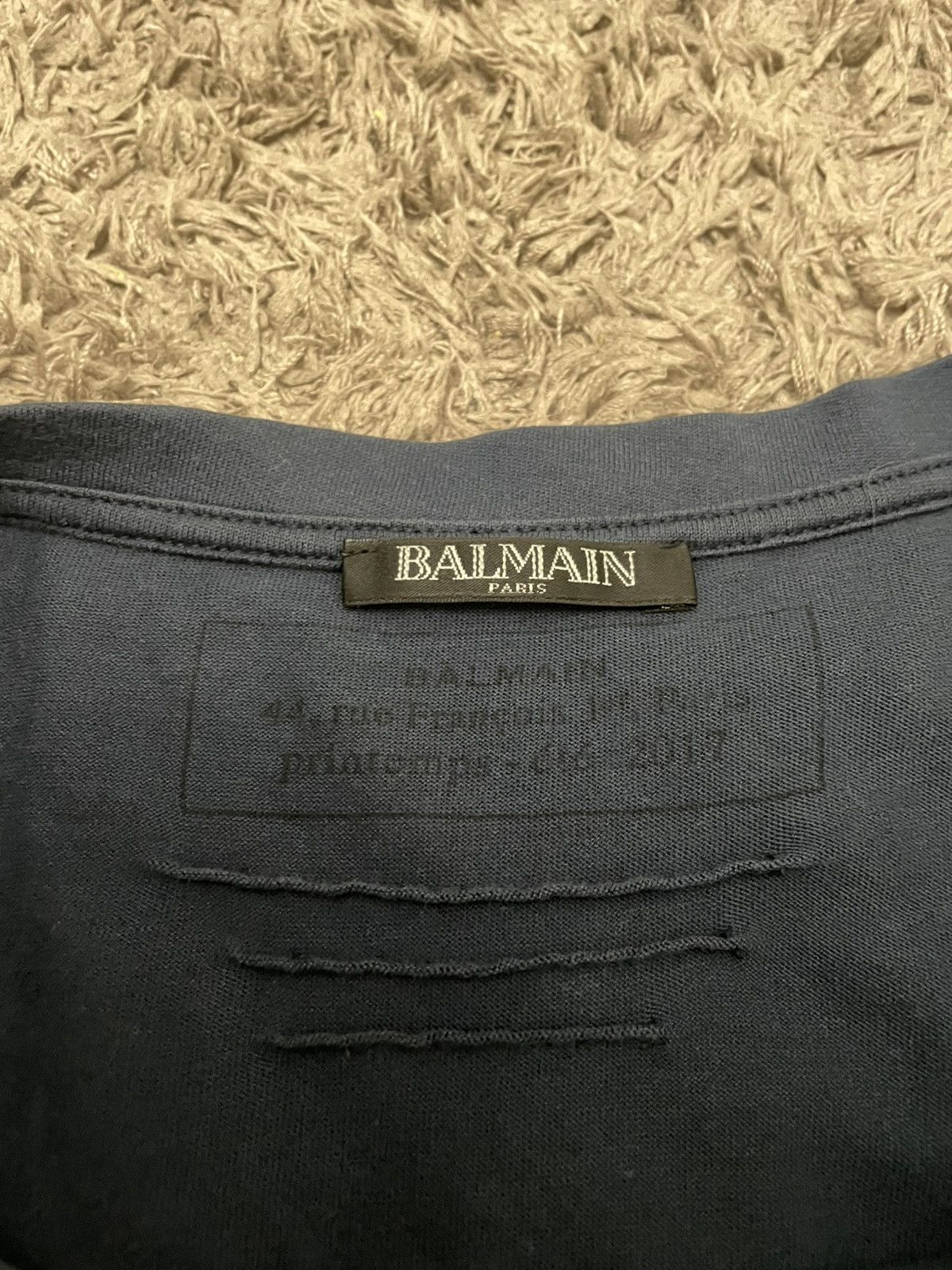 Balmain Balmain printemps-été 2017 Lion-Embroidered Longsleeve Size US L / EU 52-54 / 3 - 4 Thumbnail