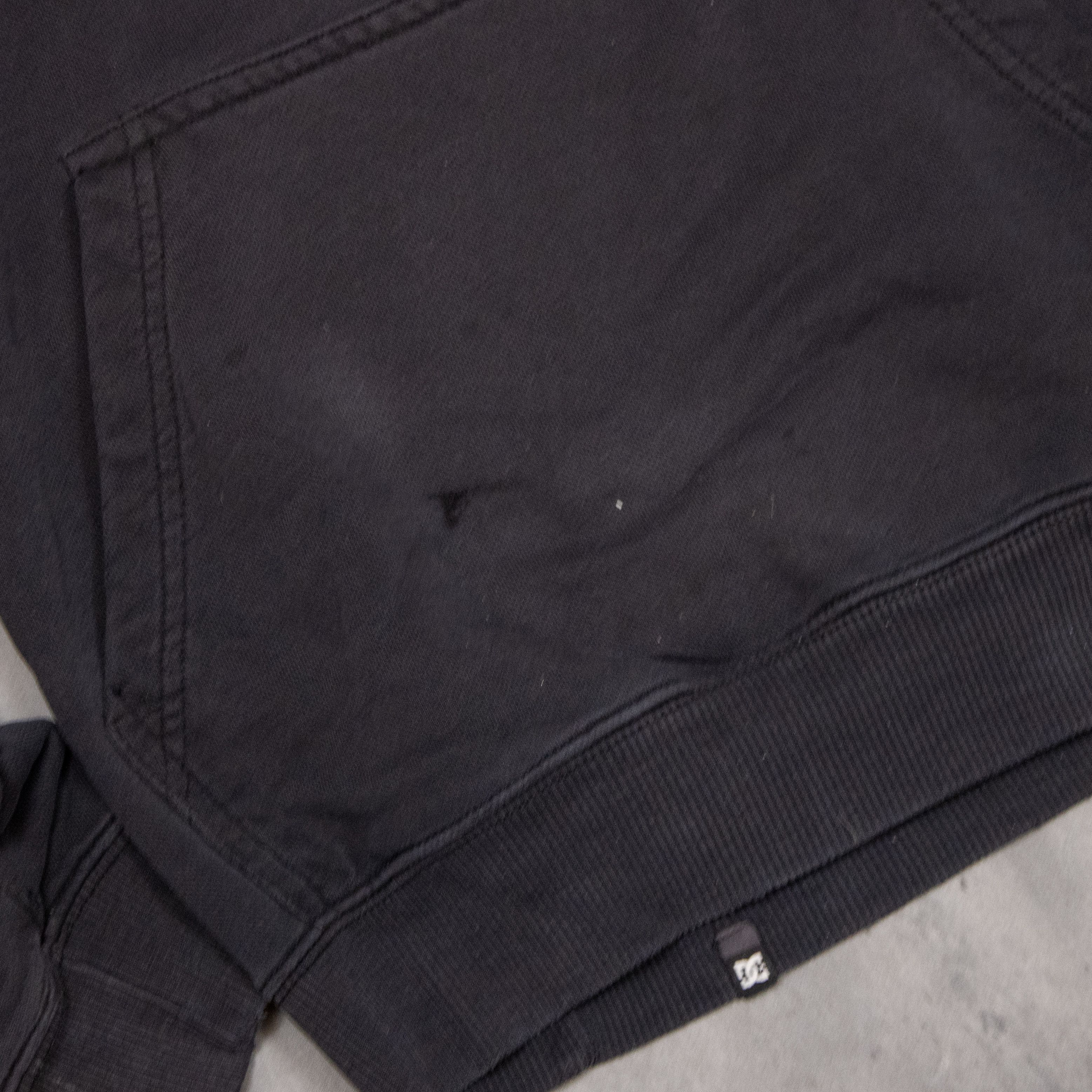 DC Y2K 2000's 00's DC SHoes Oversize Baggy Black Hoodie Size US L / EU 52-54 / 3 - 6 Thumbnail