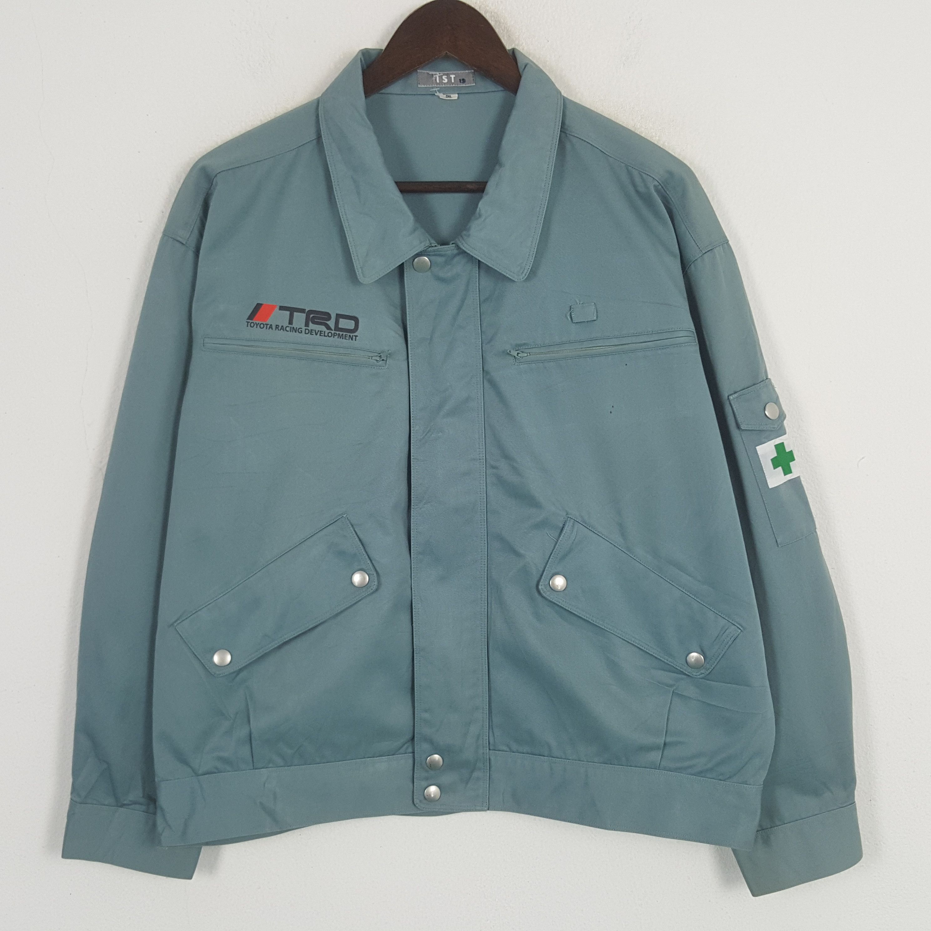 Japanese Brand Vintage TRD Toyota Racing Custom Art Sport Jacket Size US XL / EU 56 / 4 - 3 Thumbnail