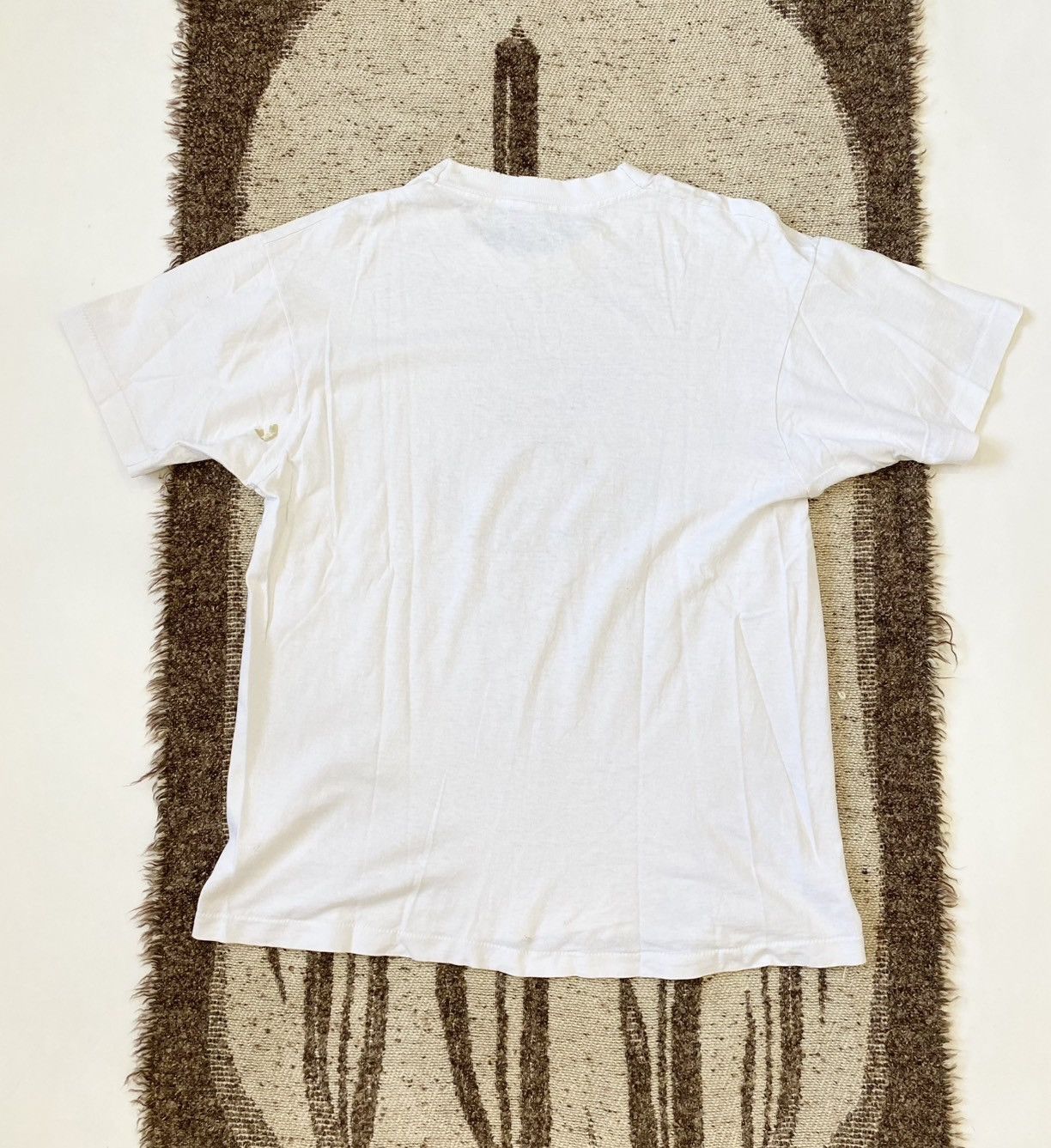 Japanese Brand × Vintage Vintage 80s Trashed Distressed Graphic Tee Size US L / EU 52-54 / 3 - 12 Thumbnail