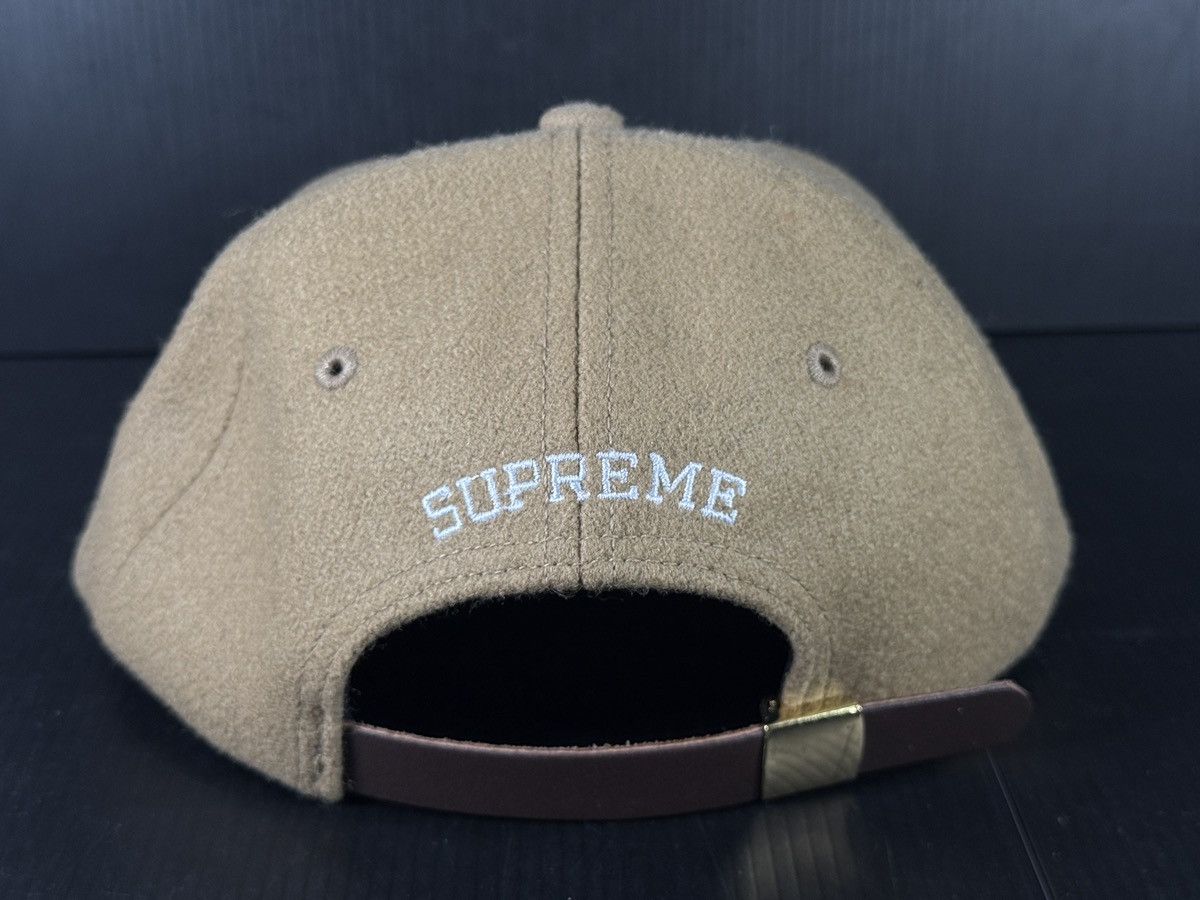 Supreme SUPREME FW15 S LOGO WOOL TAN STRAPBACK 6-PANEL HAT BNWT Size ONE SIZE - 3 Thumbnail