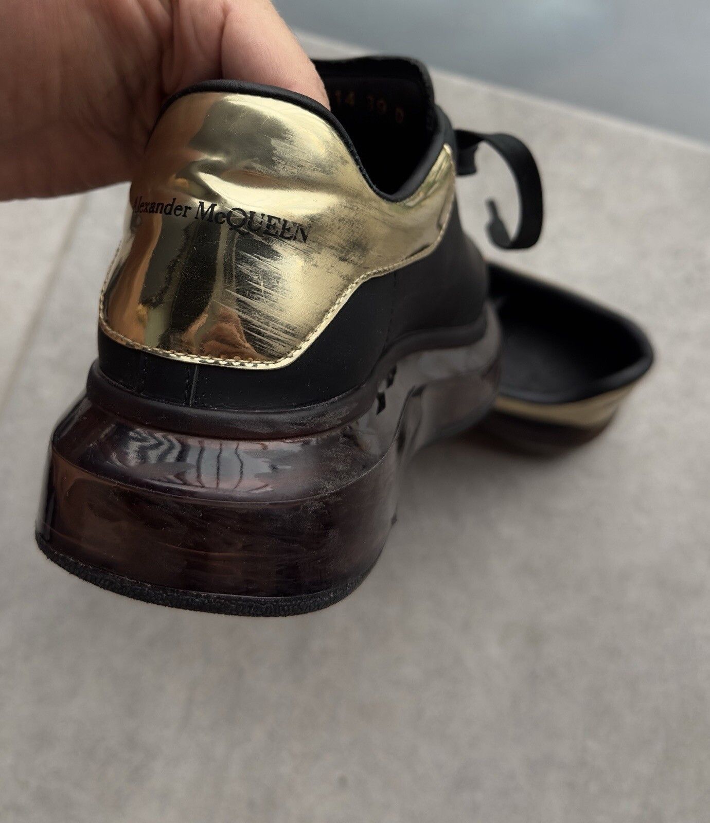 Alexander McQueen Alexander McQueen Oversized Classic Womens Sneakers Shoes Size US 9 / IT 39 - 10 Thumbnail