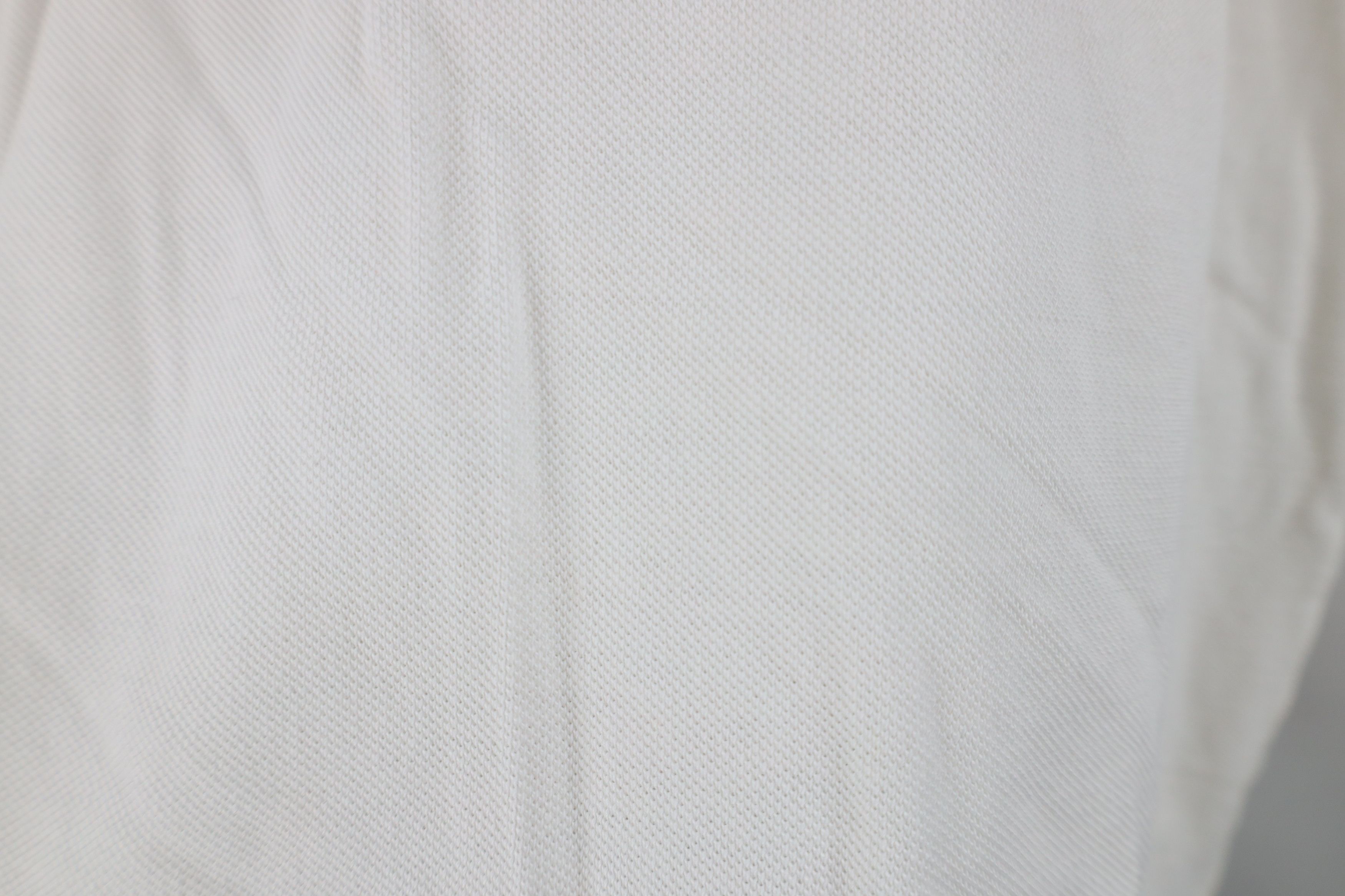 Vintage Vintage 90s Streetwear Cotton Knit Golf Polo Shirt White Size US M / EU 48-50 / 2 - 8 Thumbnail