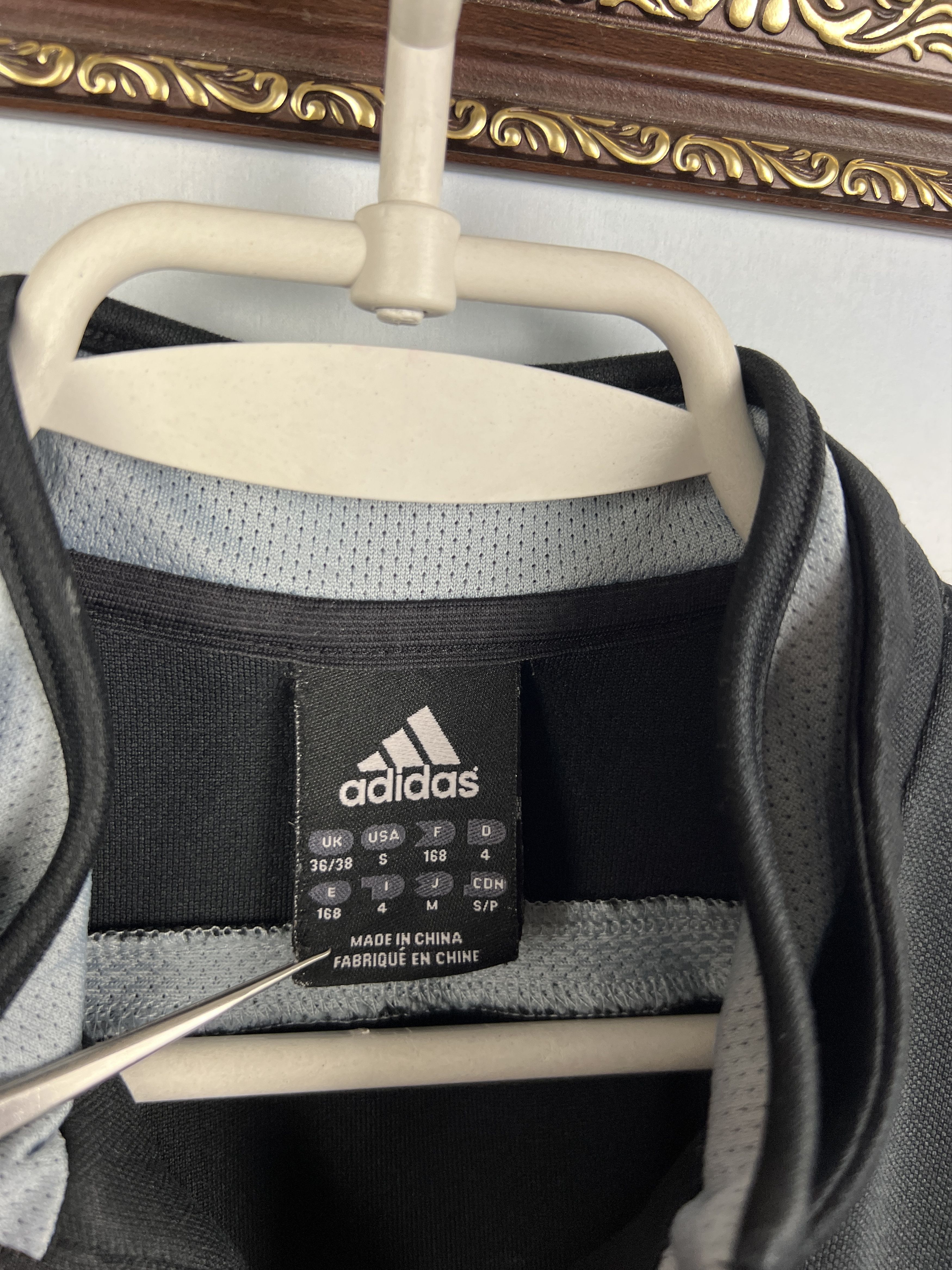 Adidas Vintage Real Madrid Football Train Jacket Soccer Sweatshirt Size US S / EU 44-46 / 1 - 8 Thumbnail