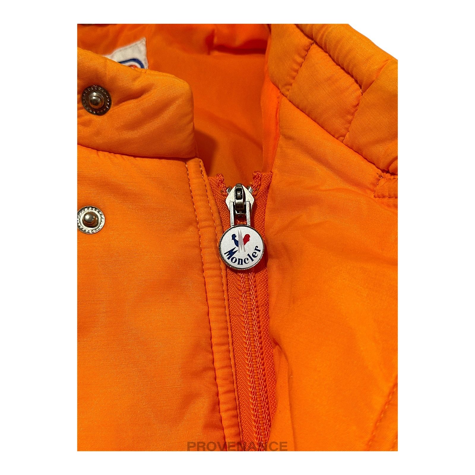 Moncler 🔴 Moncler Light Ski Jacket Coat - Orange/Red Size US L / EU 52-54 / 3 - 7 Thumbnail