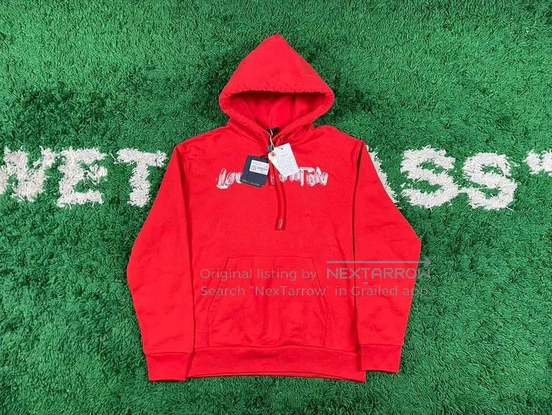 Louis Vuitton Louis Vuitton Graffiti Logo Hoodie. Size US L / EU 52-54 / 3 - 1 Thumbnail